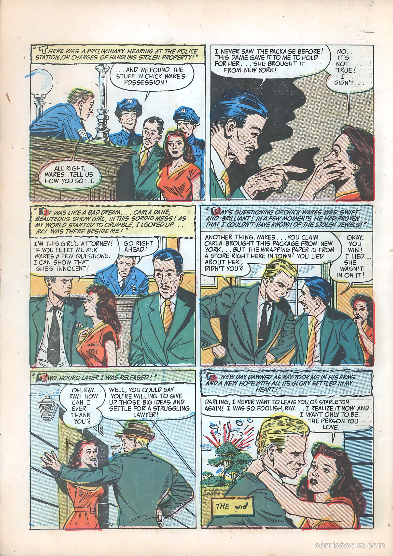 Pictorial Romances #14 — page 18 of 36