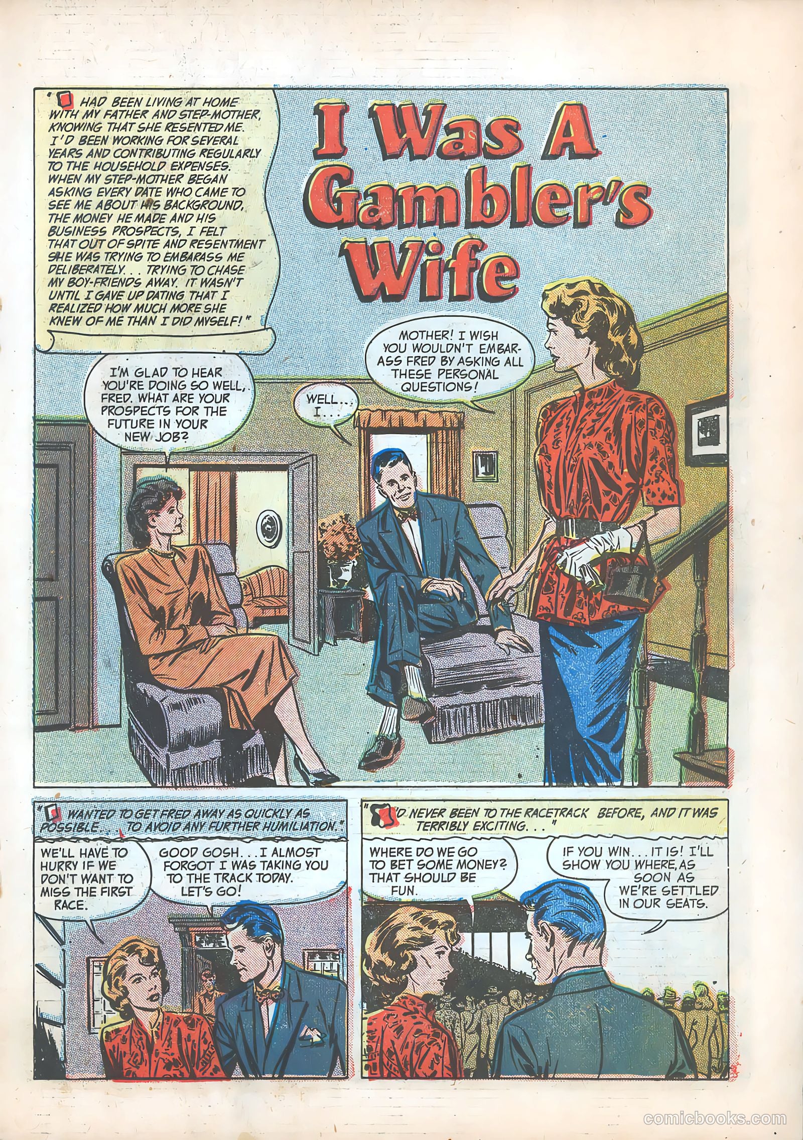 Pictorial Romances #14 — page 19 of 36