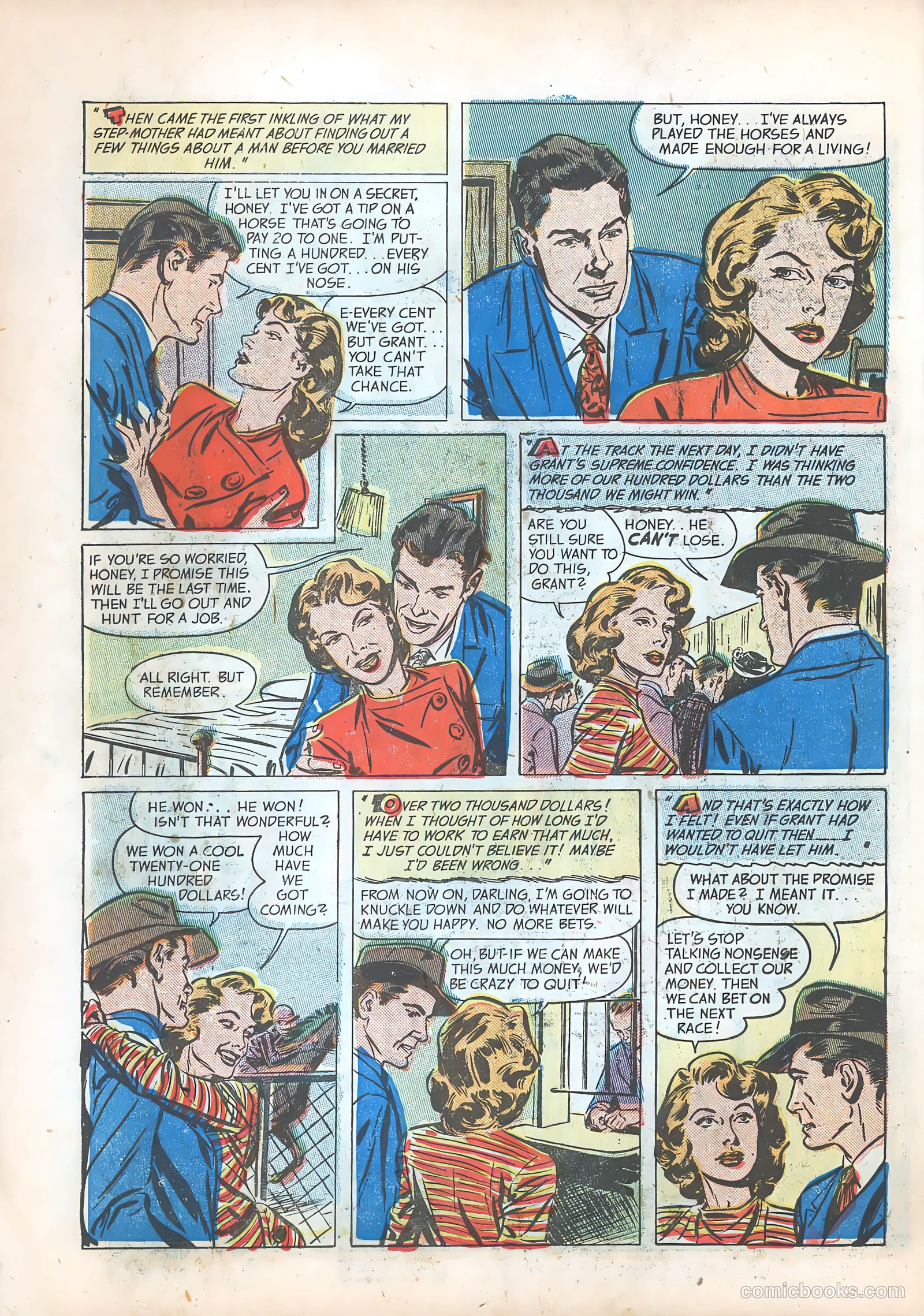 Pictorial Romances #14 — page 22 of 36