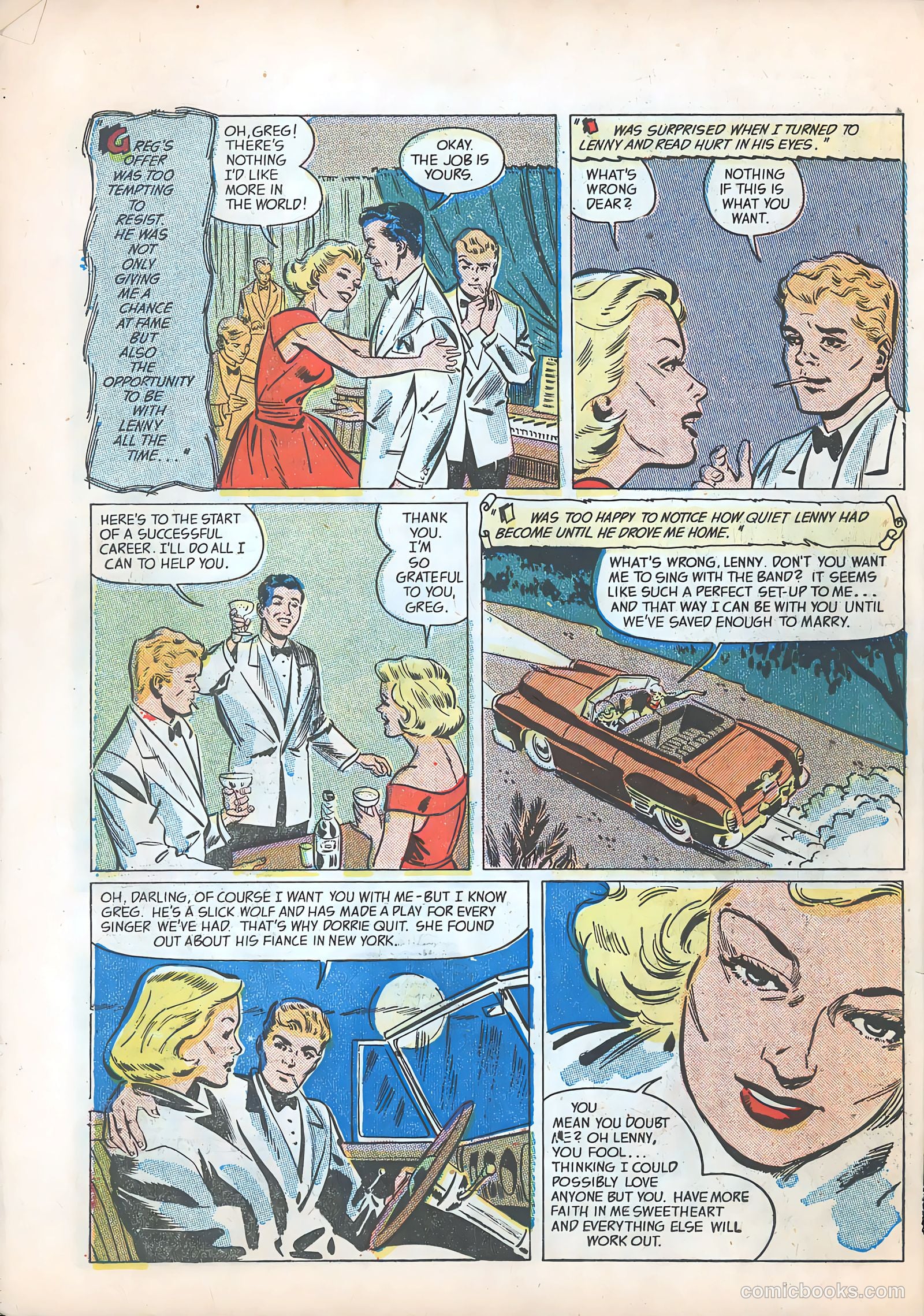 Pictorial Romances #14 — page 30 of 36