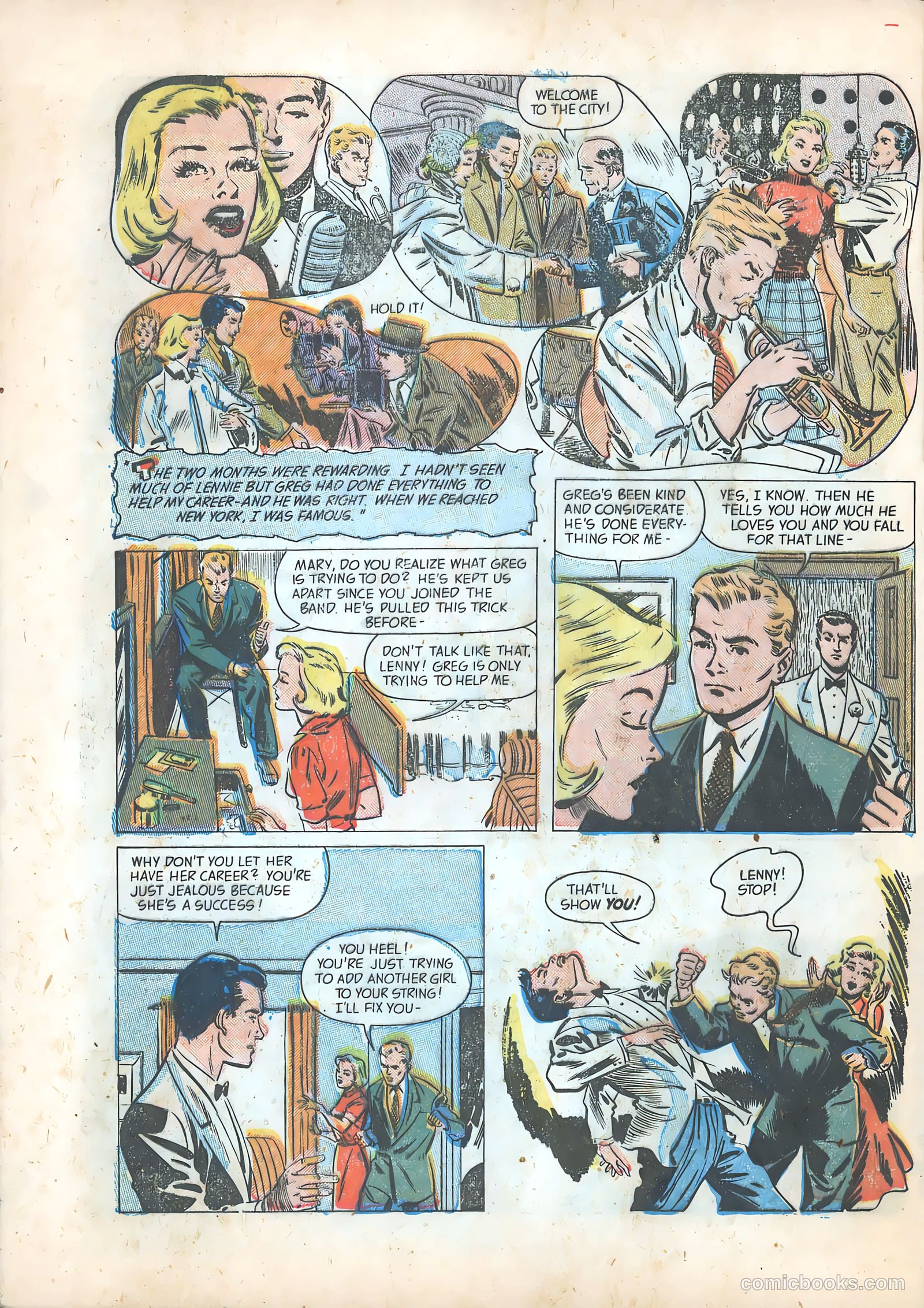 Pictorial Romances #14 — page 32 of 36
