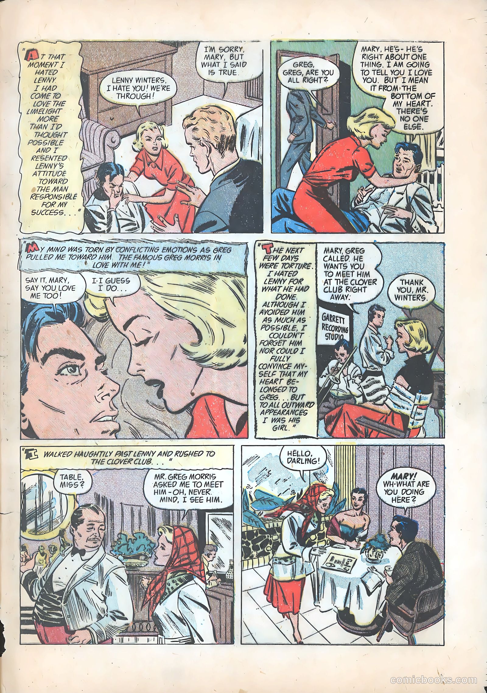 Pictorial Romances #14 — page 33 of 36