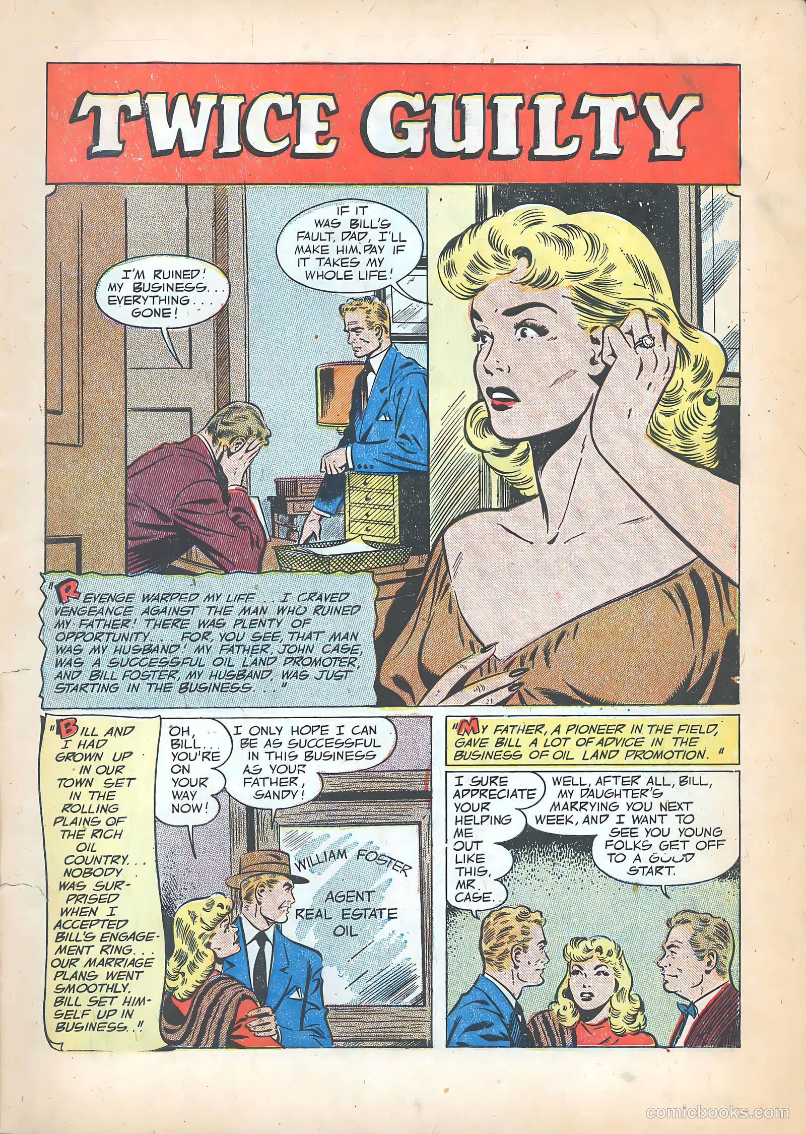 Pictorial Romances #15 — page 3 of 36