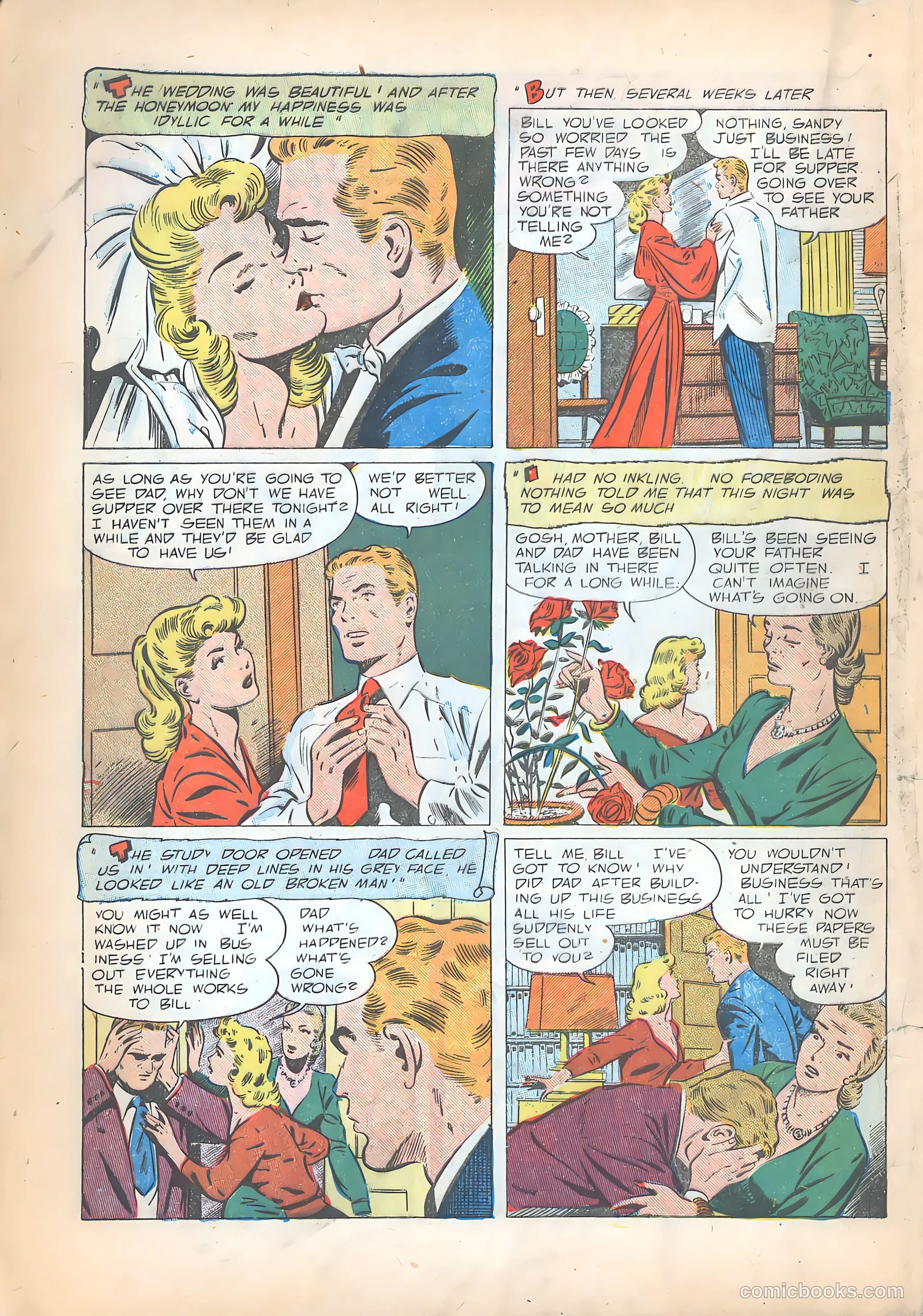 Pictorial Romances #15 — page 4 of 36