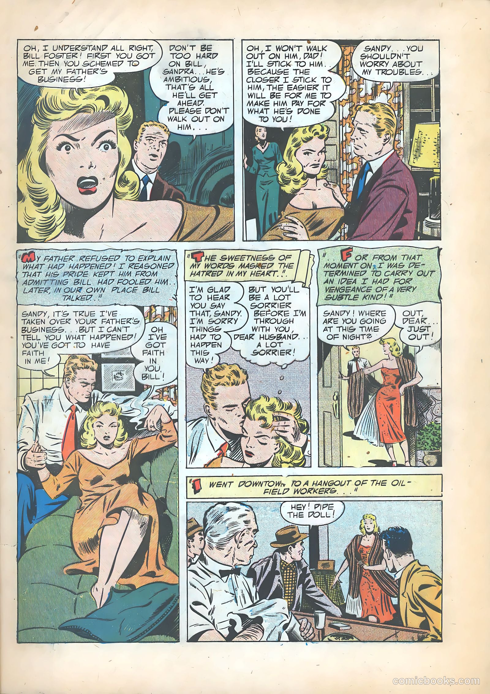 Pictorial Romances #15 — page 5 of 36