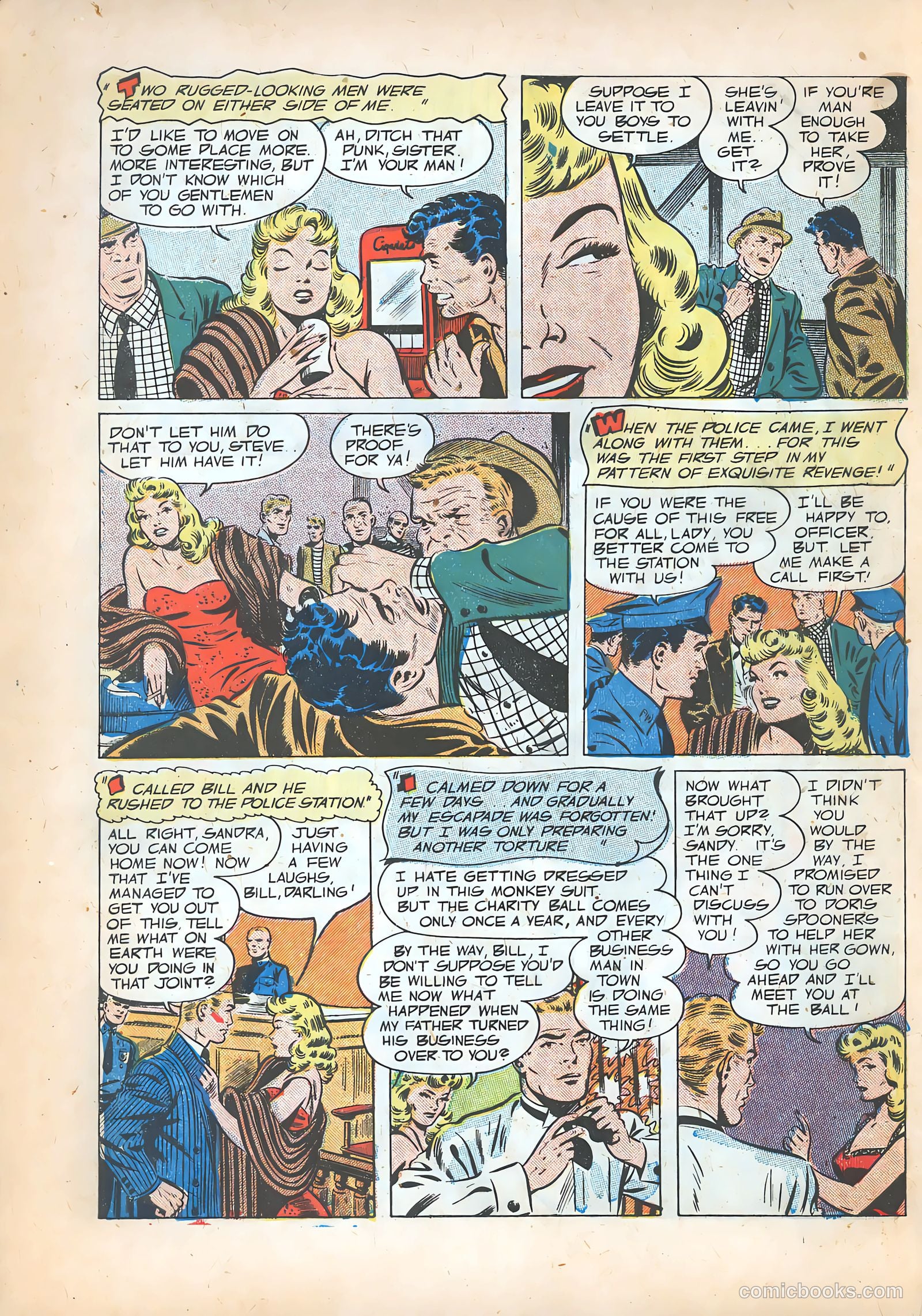 Pictorial Romances #15 — page 6 of 36