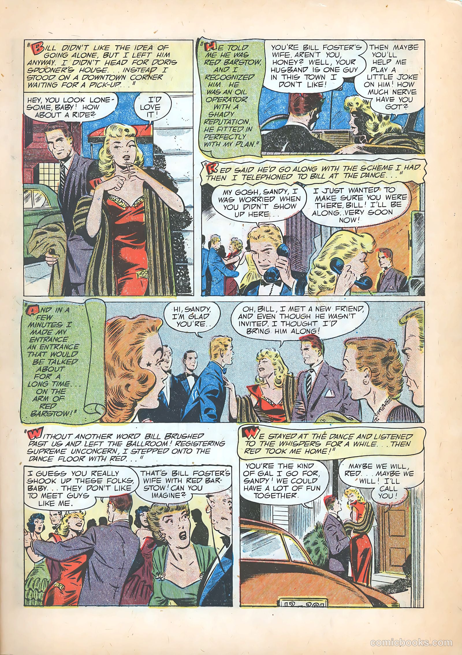 Pictorial Romances #15 — page 7 of 36