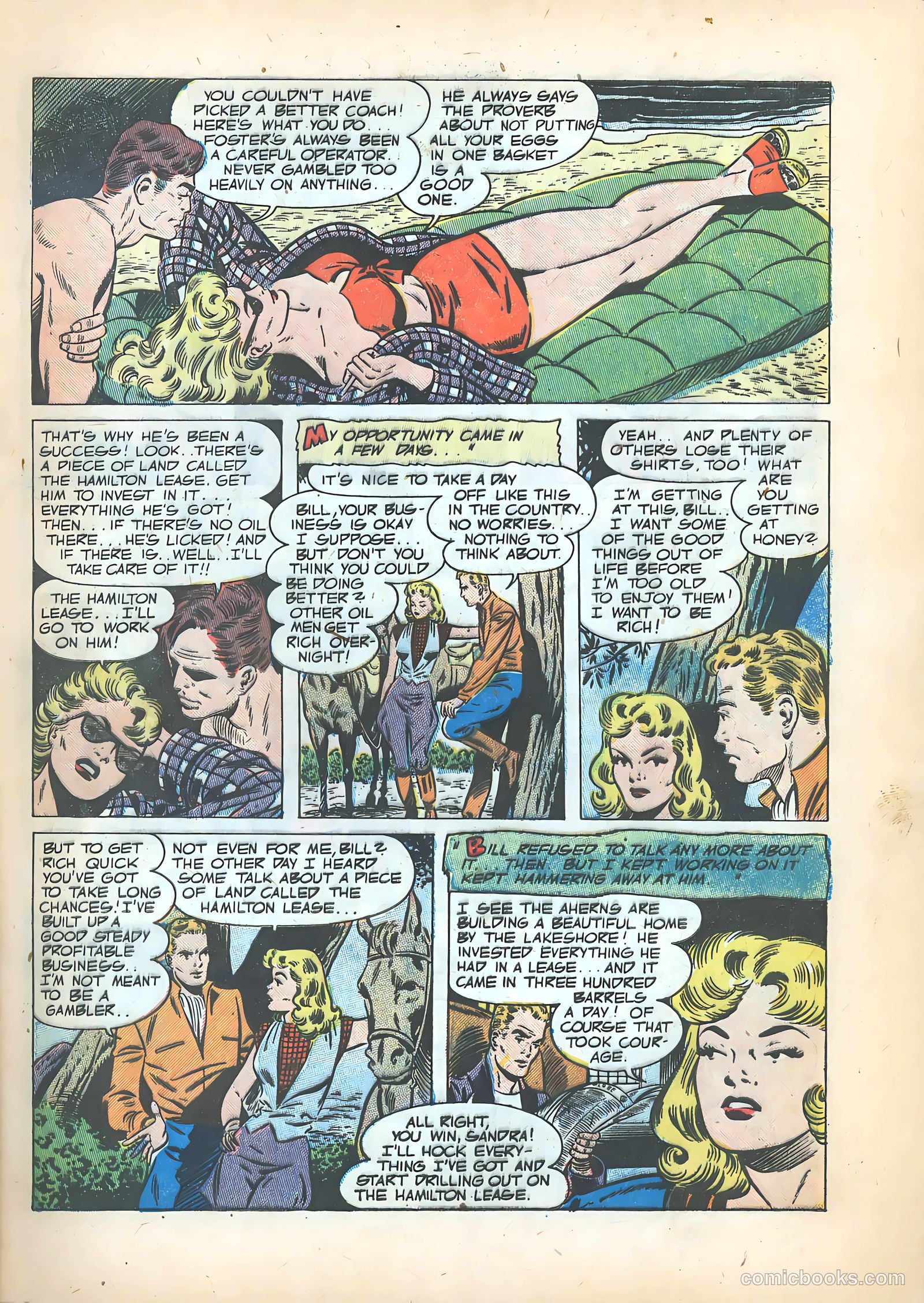 Pictorial Romances #15 — page 9 of 36