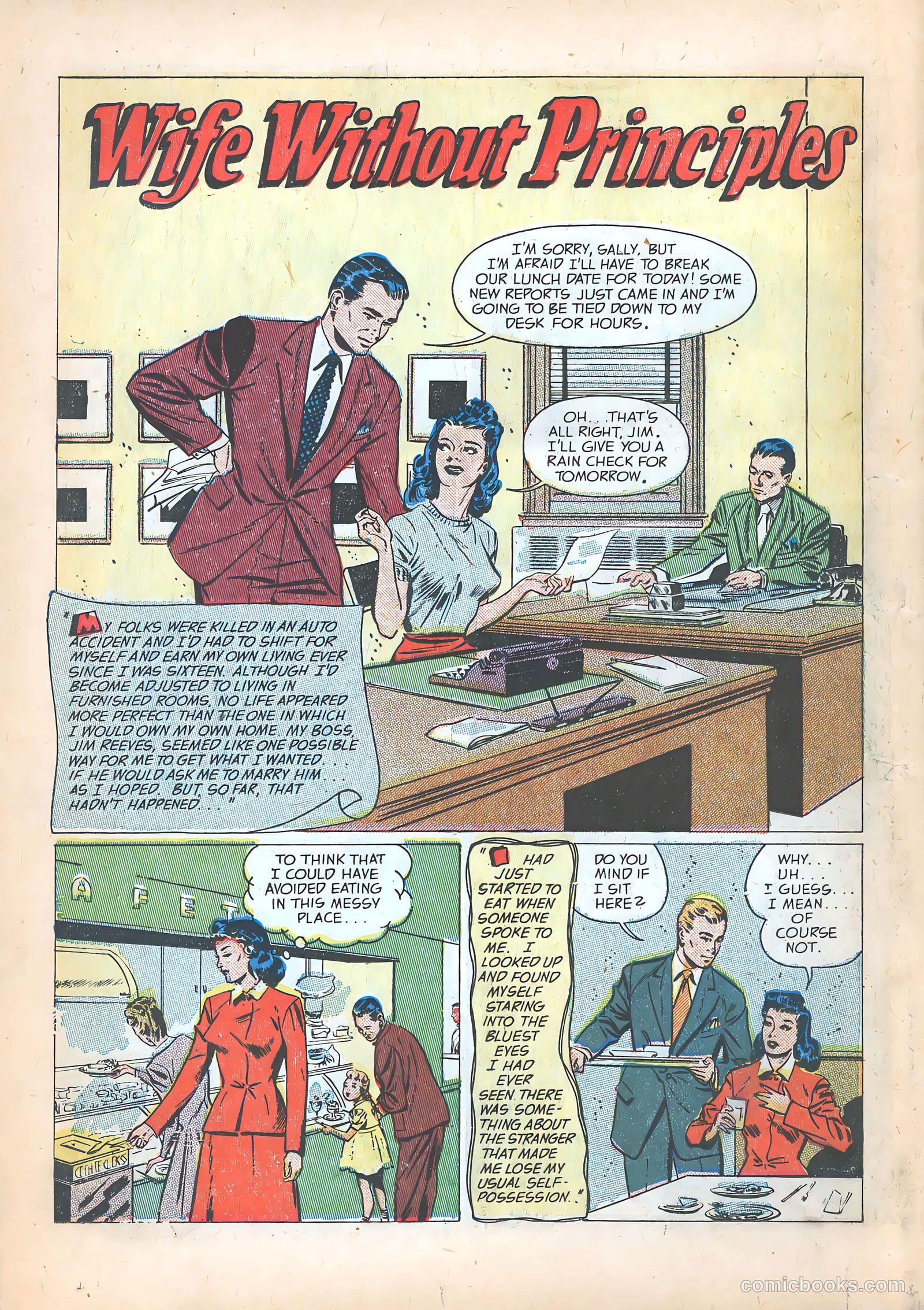 Pictorial Romances #15 — page 18 of 36