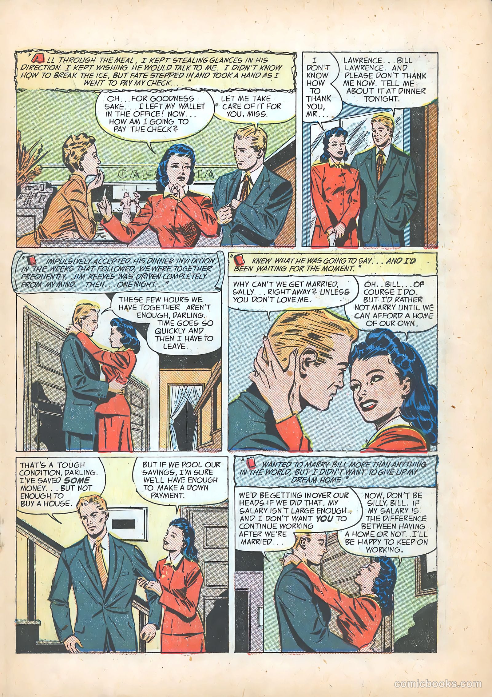 Pictorial Romances #15 — page 19 of 36