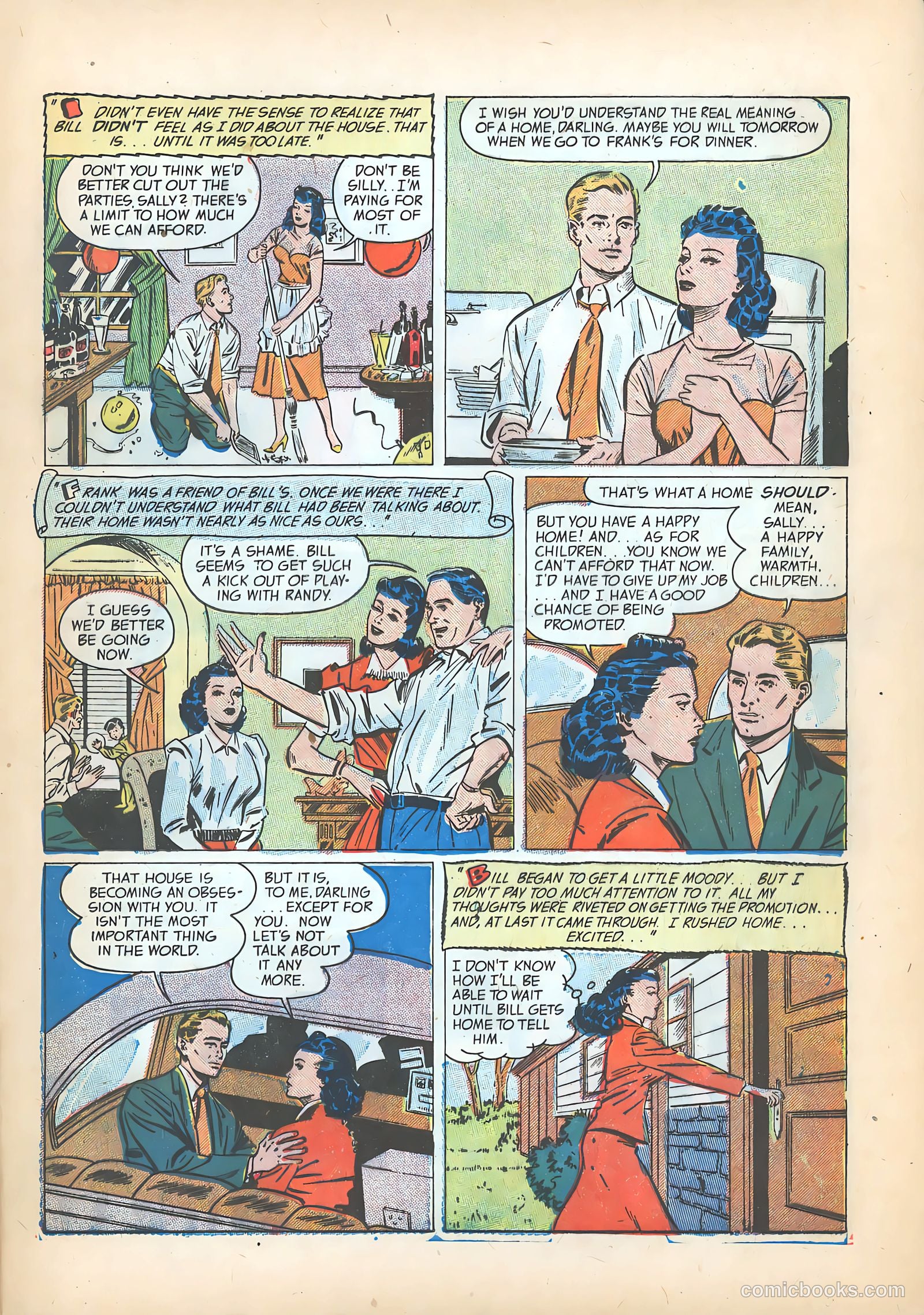 Pictorial Romances #15 — page 21 of 36
