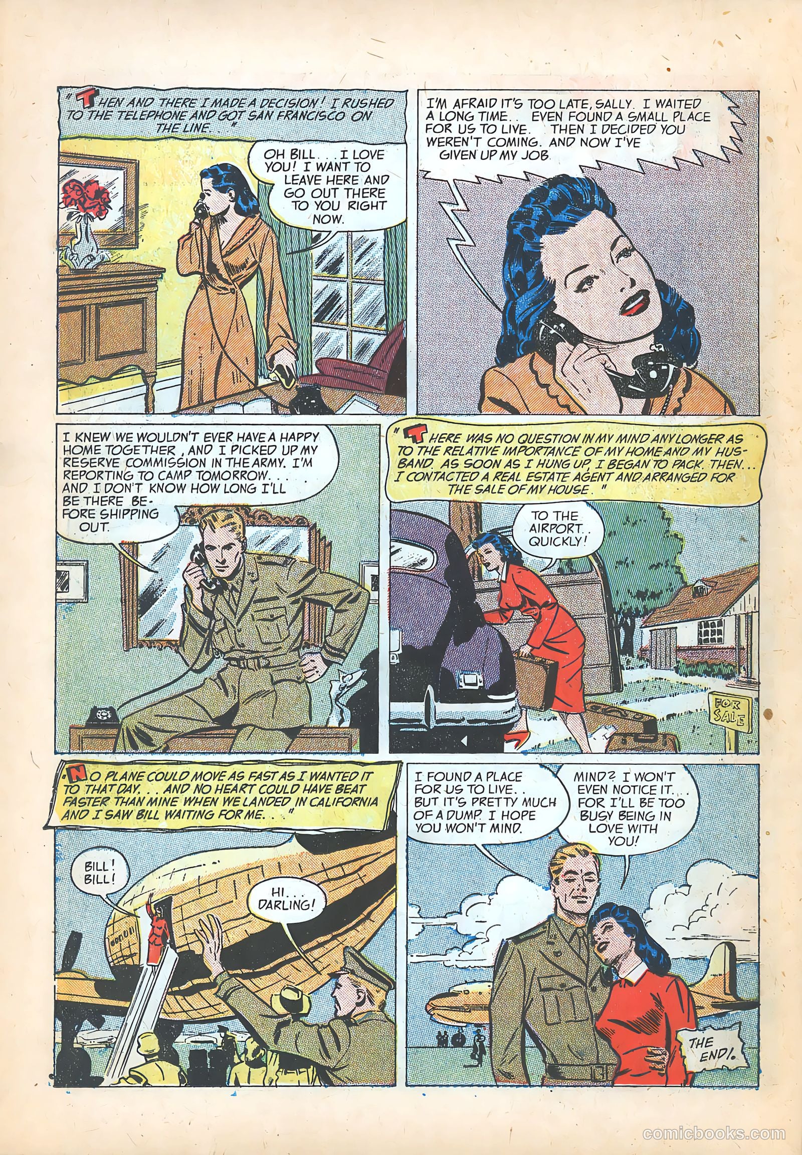 Pictorial Romances #15 — page 26 of 36