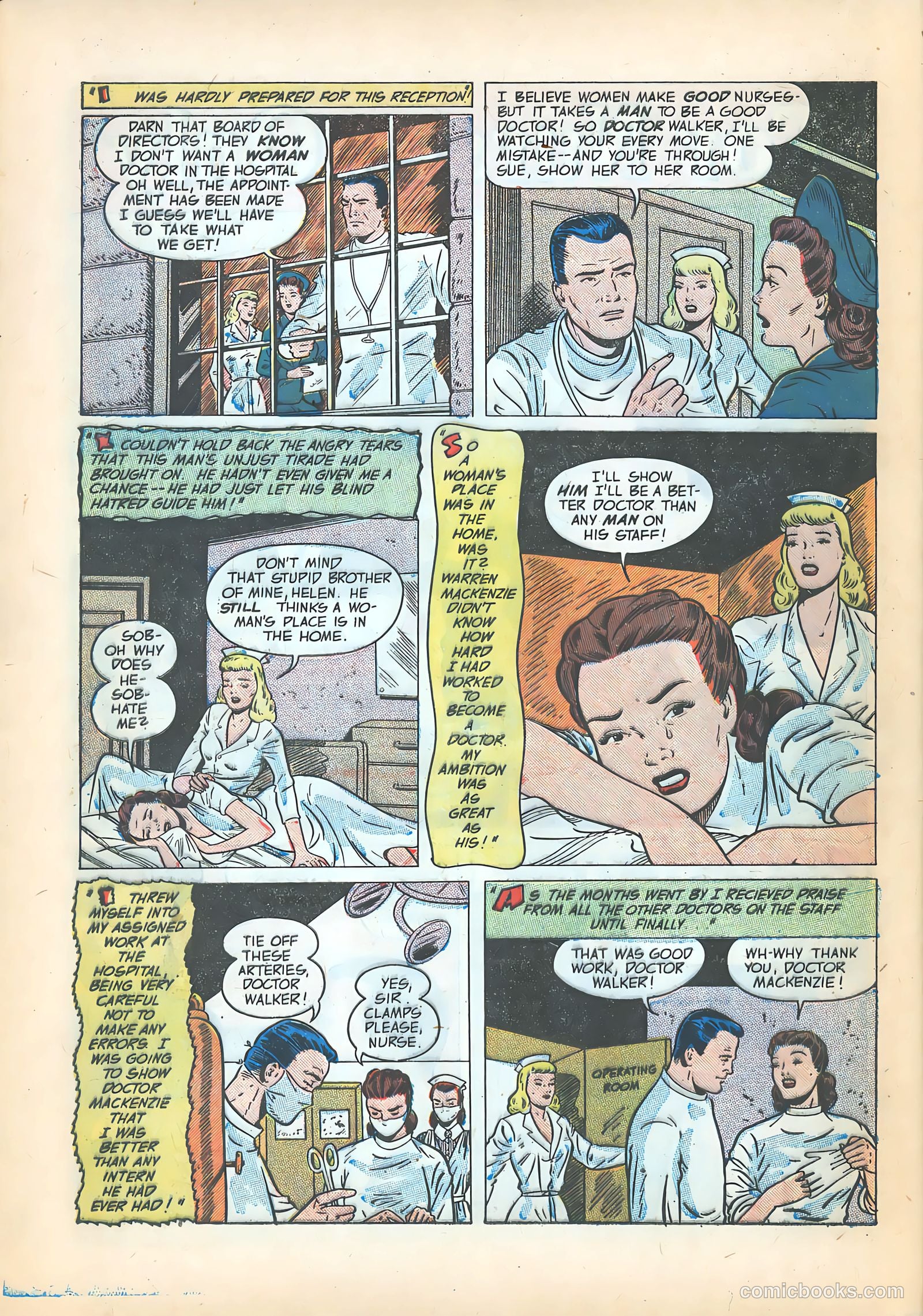 Pictorial Romances #15 — page 28 of 36