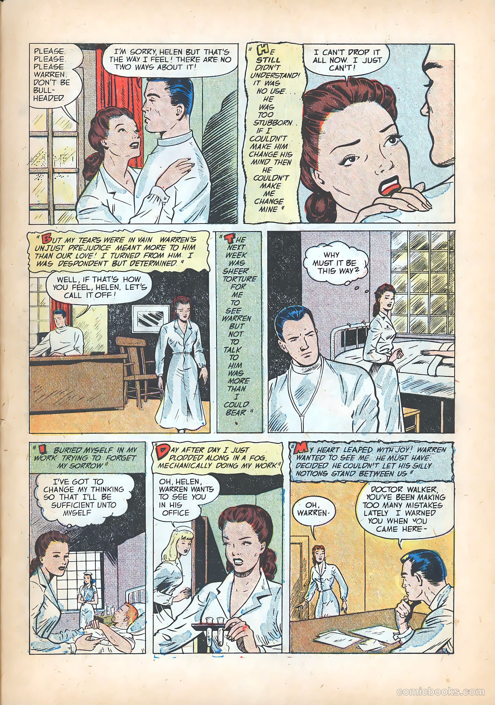 Pictorial Romances #15 — page 31 of 36