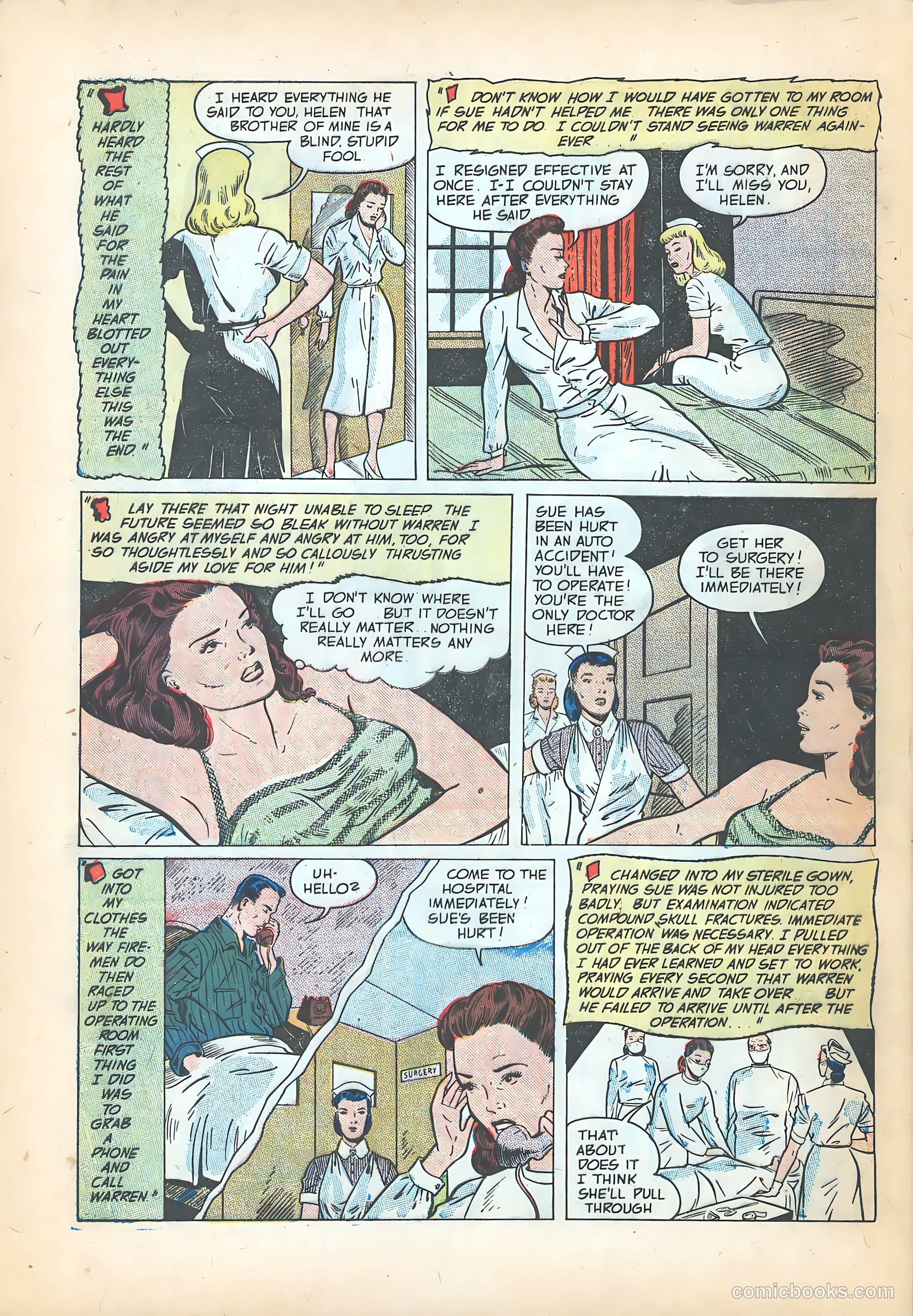 Pictorial Romances #15 — page 32 of 36