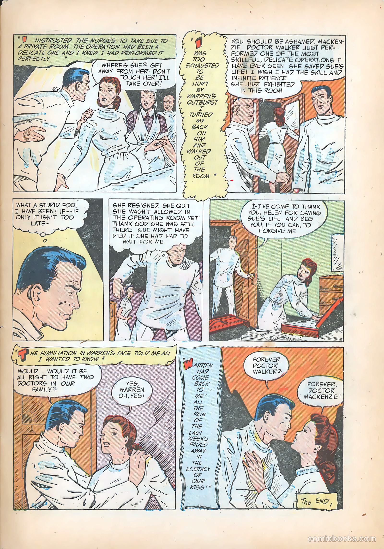 Pictorial Romances #15 — page 33 of 36