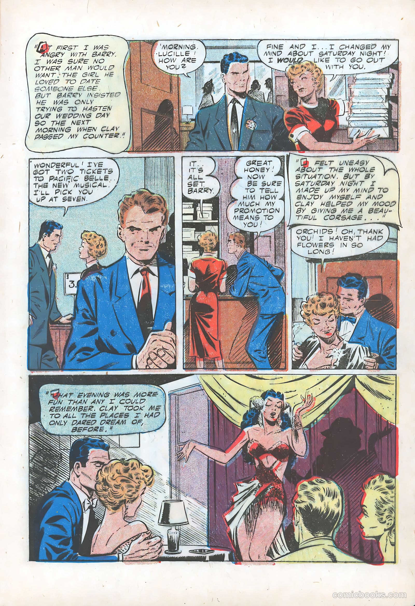 Pictorial Romances #16 — page 5 of 36