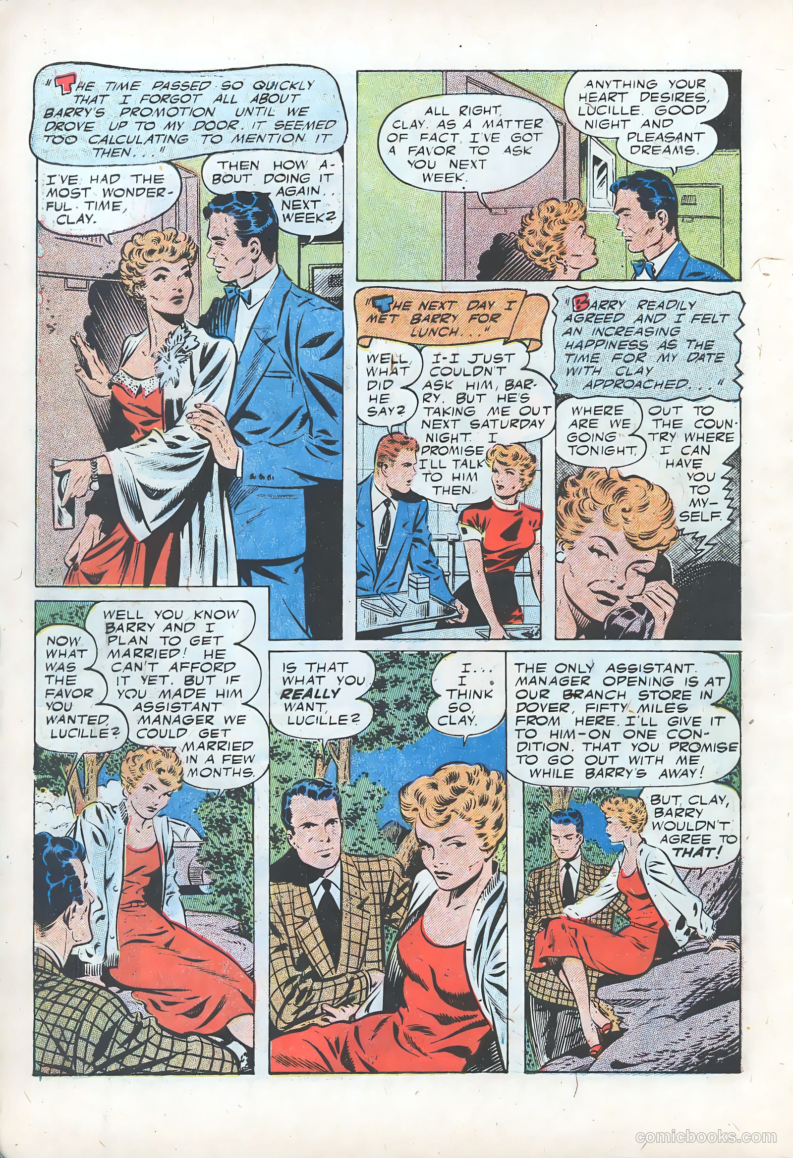 Pictorial Romances #16 — page 6 of 36