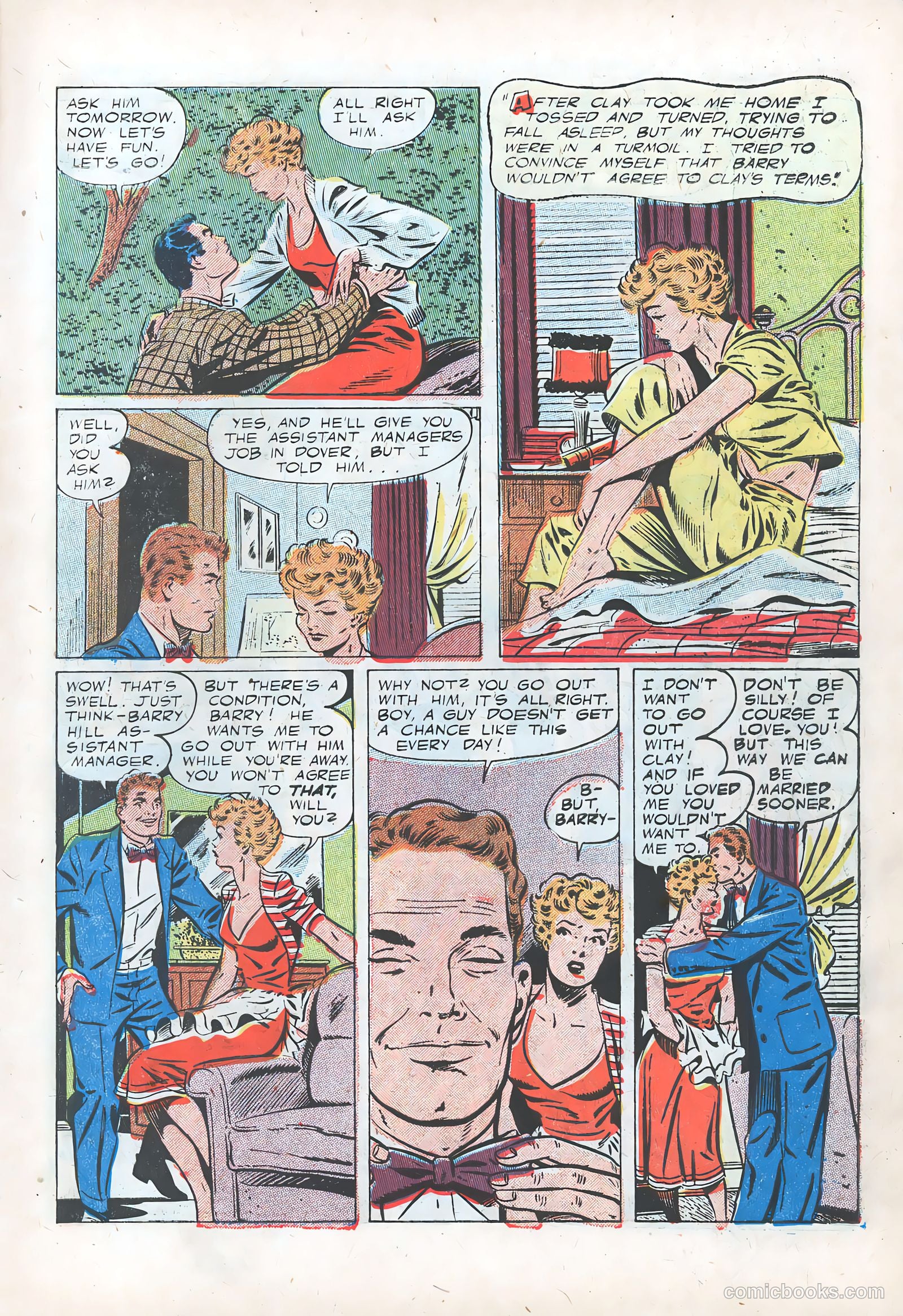 Pictorial Romances #16 — page 7 of 36