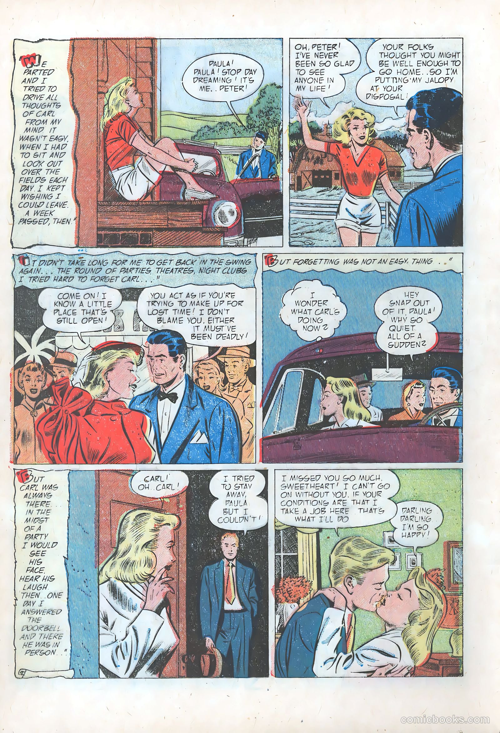 Pictorial Romances #16 — page 16 of 36