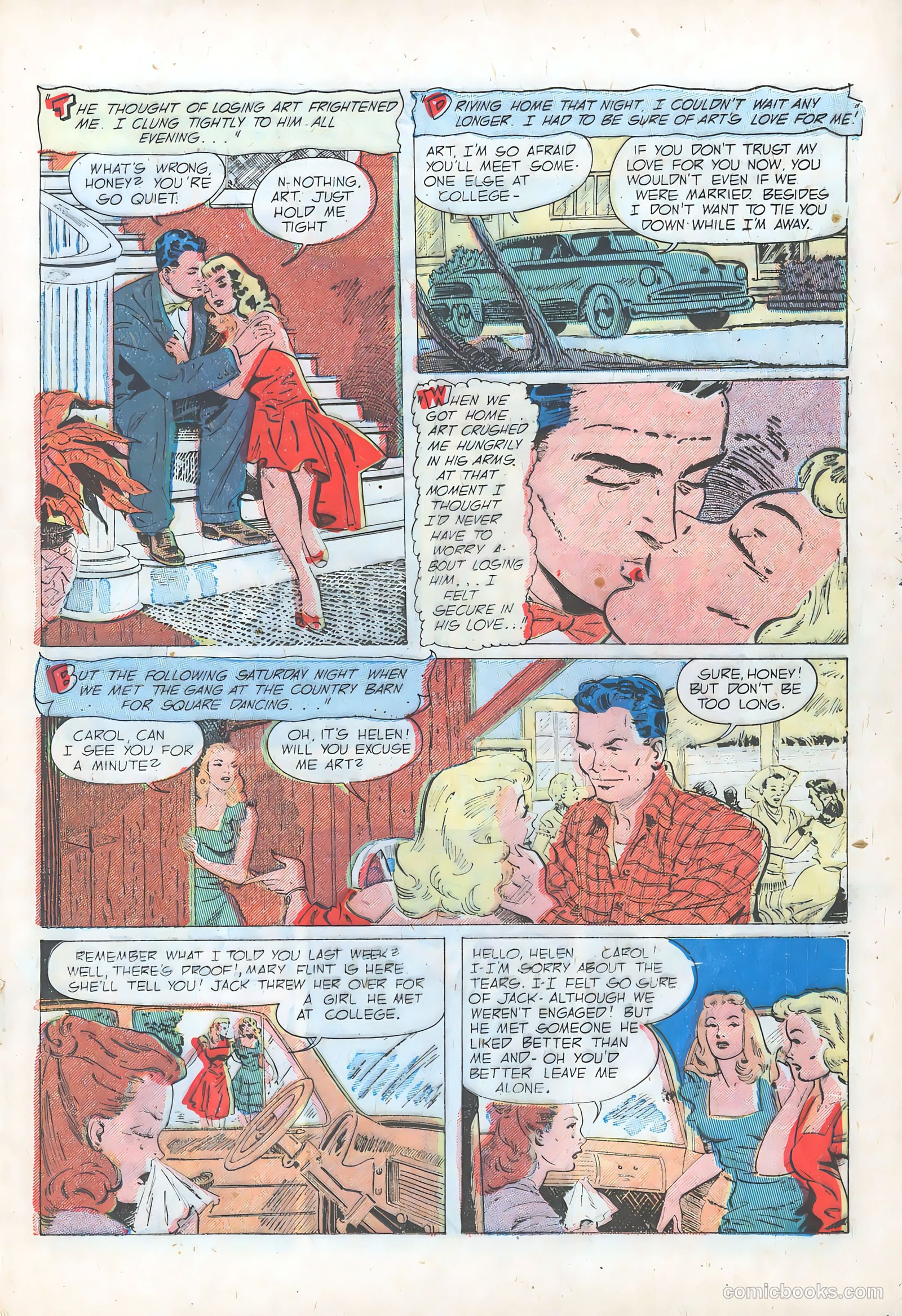 Pictorial Romances #16 — page 21 of 36