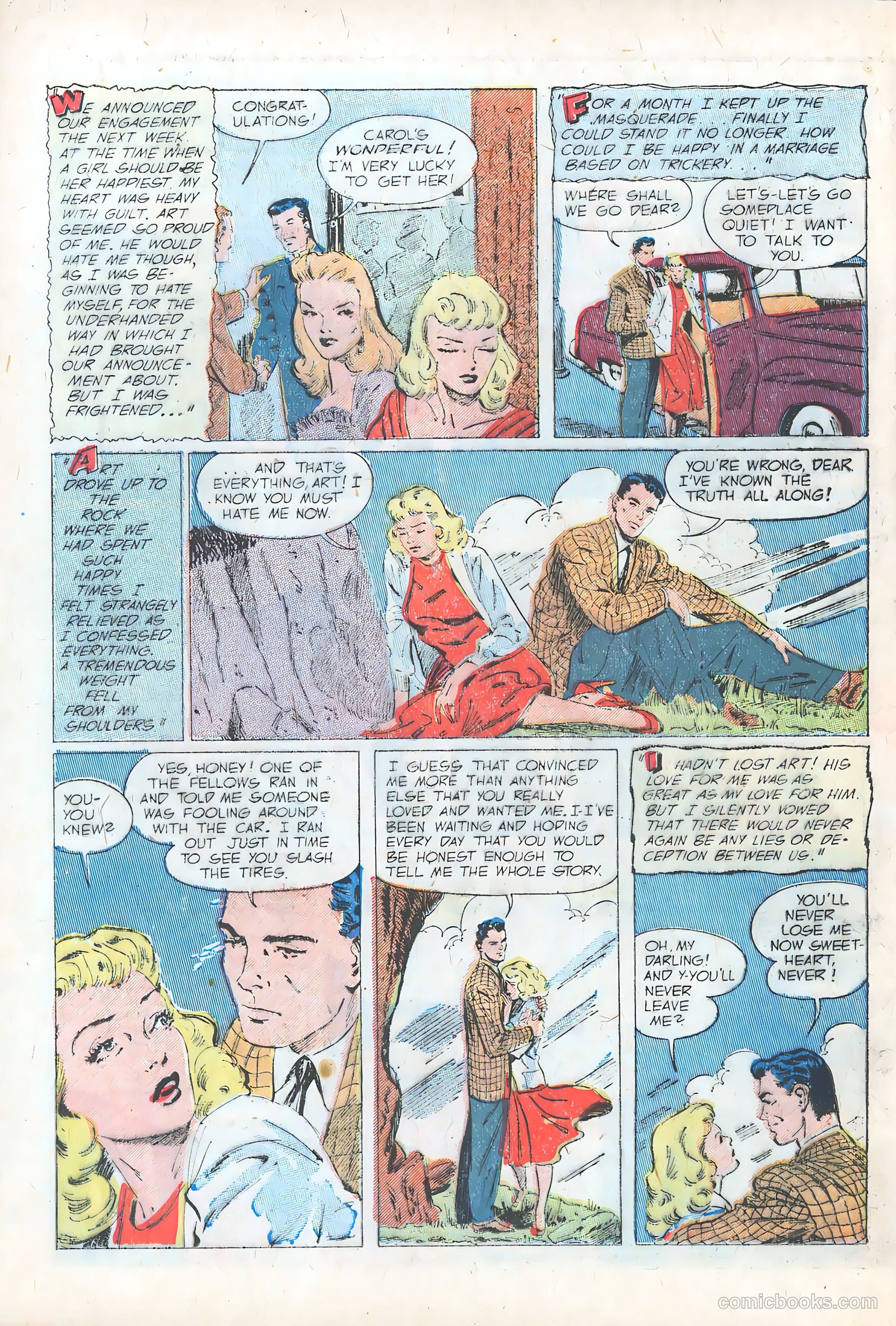 Pictorial Romances #16 — page 24 of 36