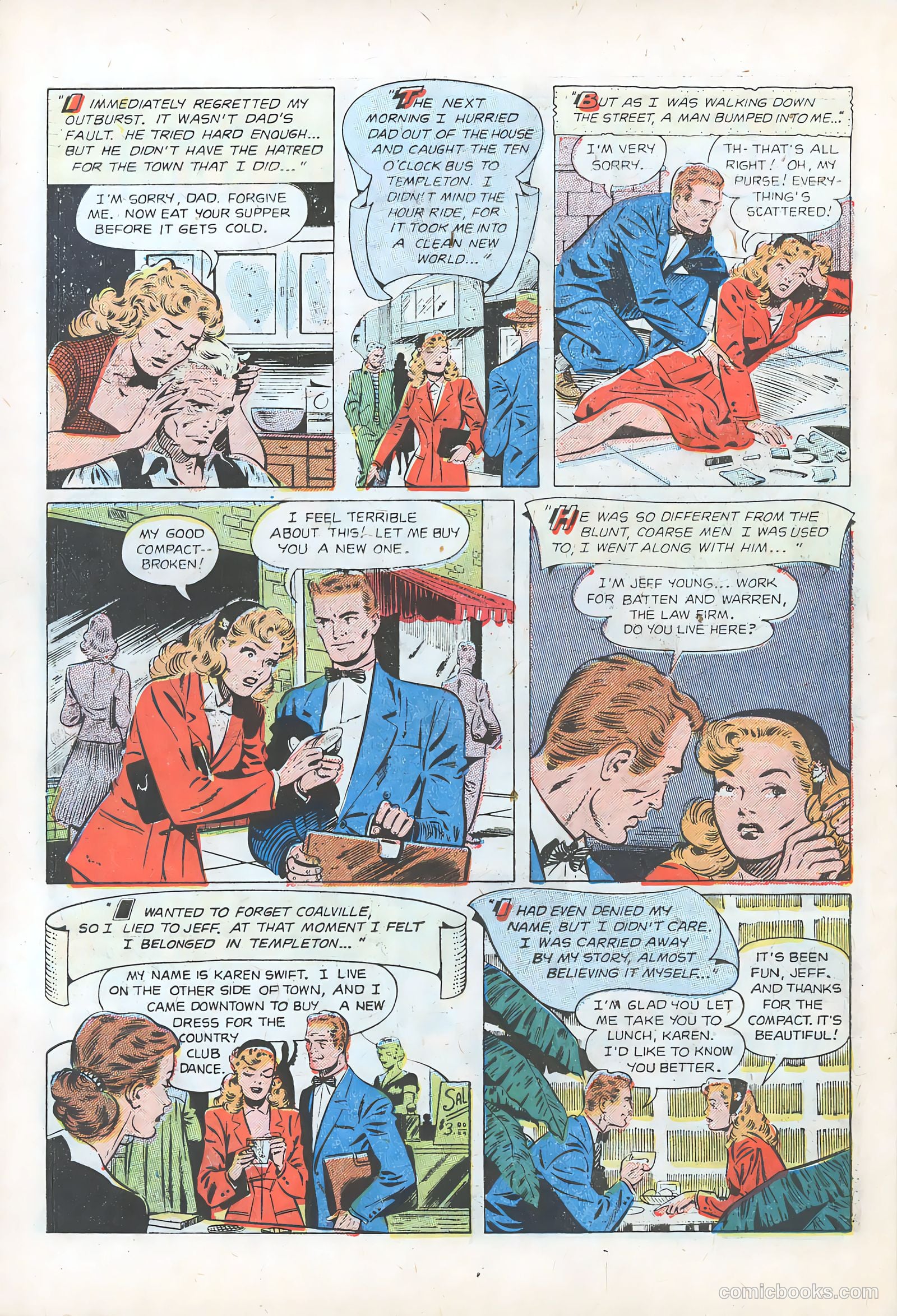 Pictorial Romances #16 — page 30 of 36
