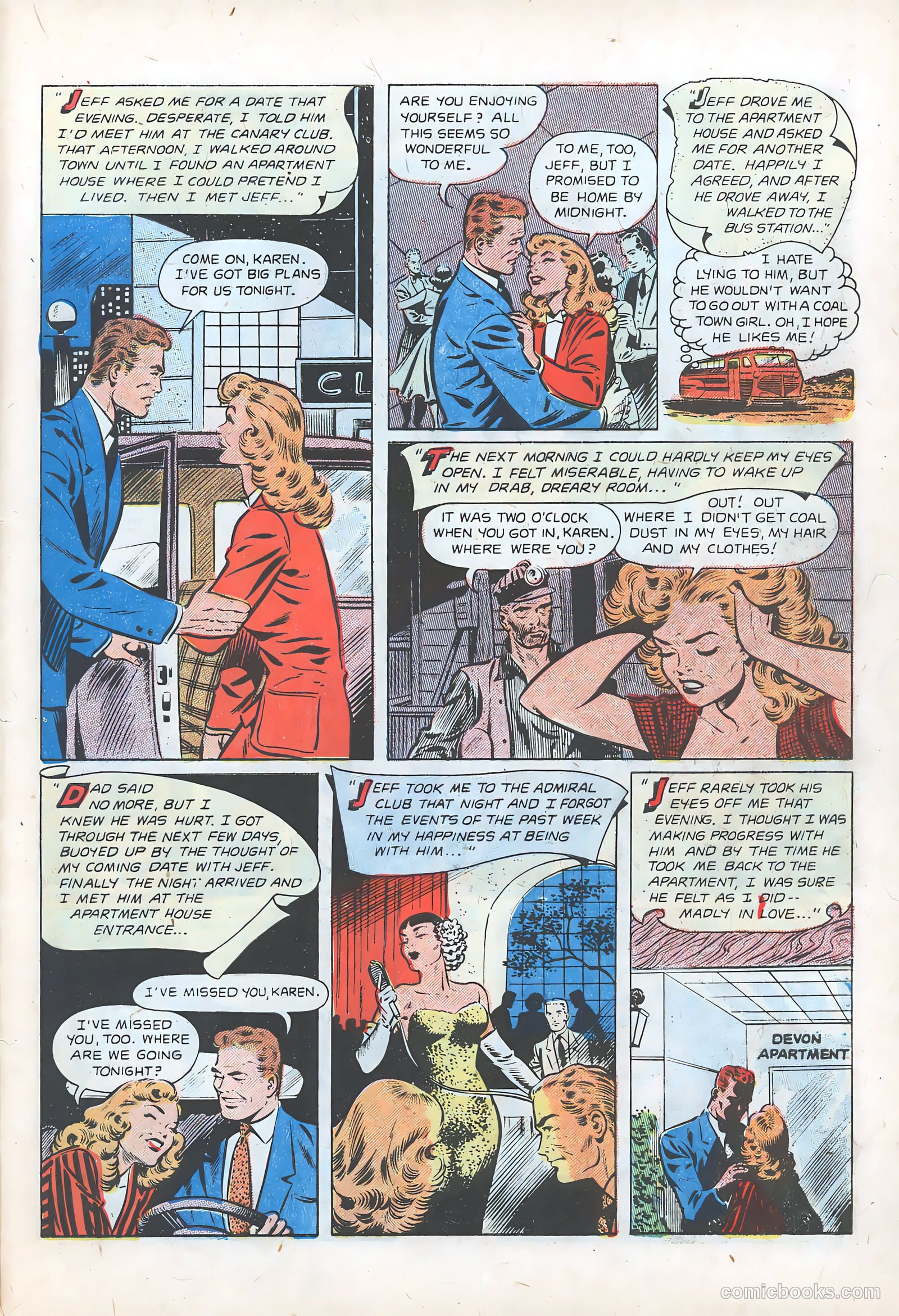 Pictorial Romances #16 — page 31 of 36