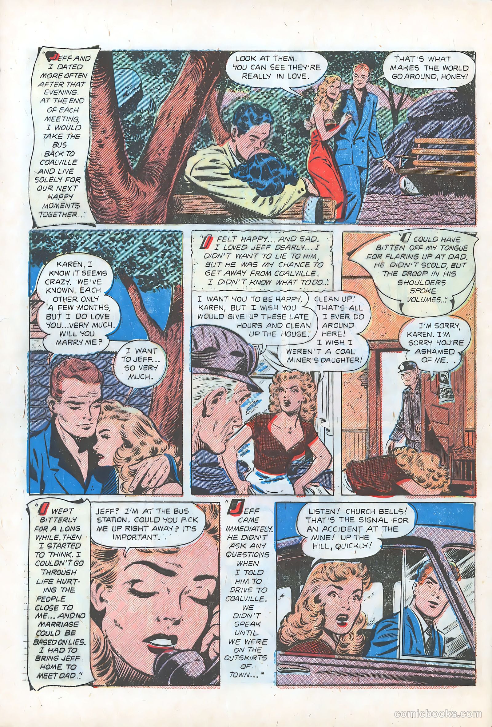 Pictorial Romances #16 — page 32 of 36