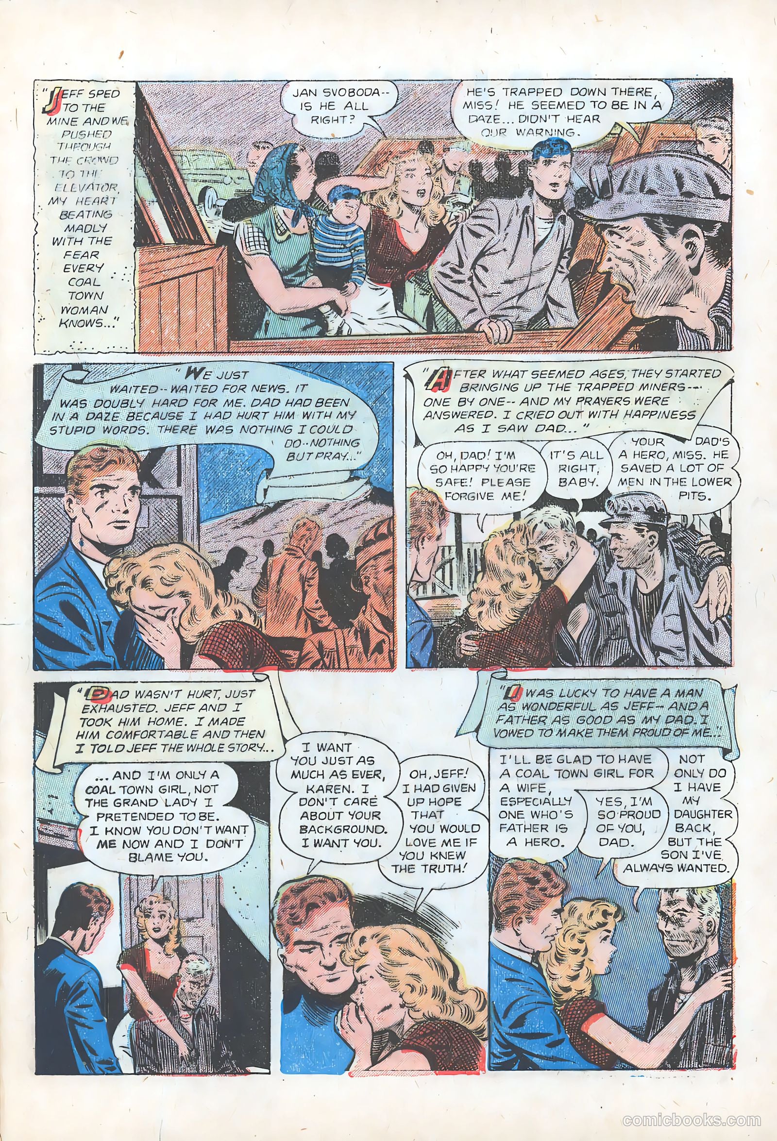 Pictorial Romances #16 — page 33 of 36