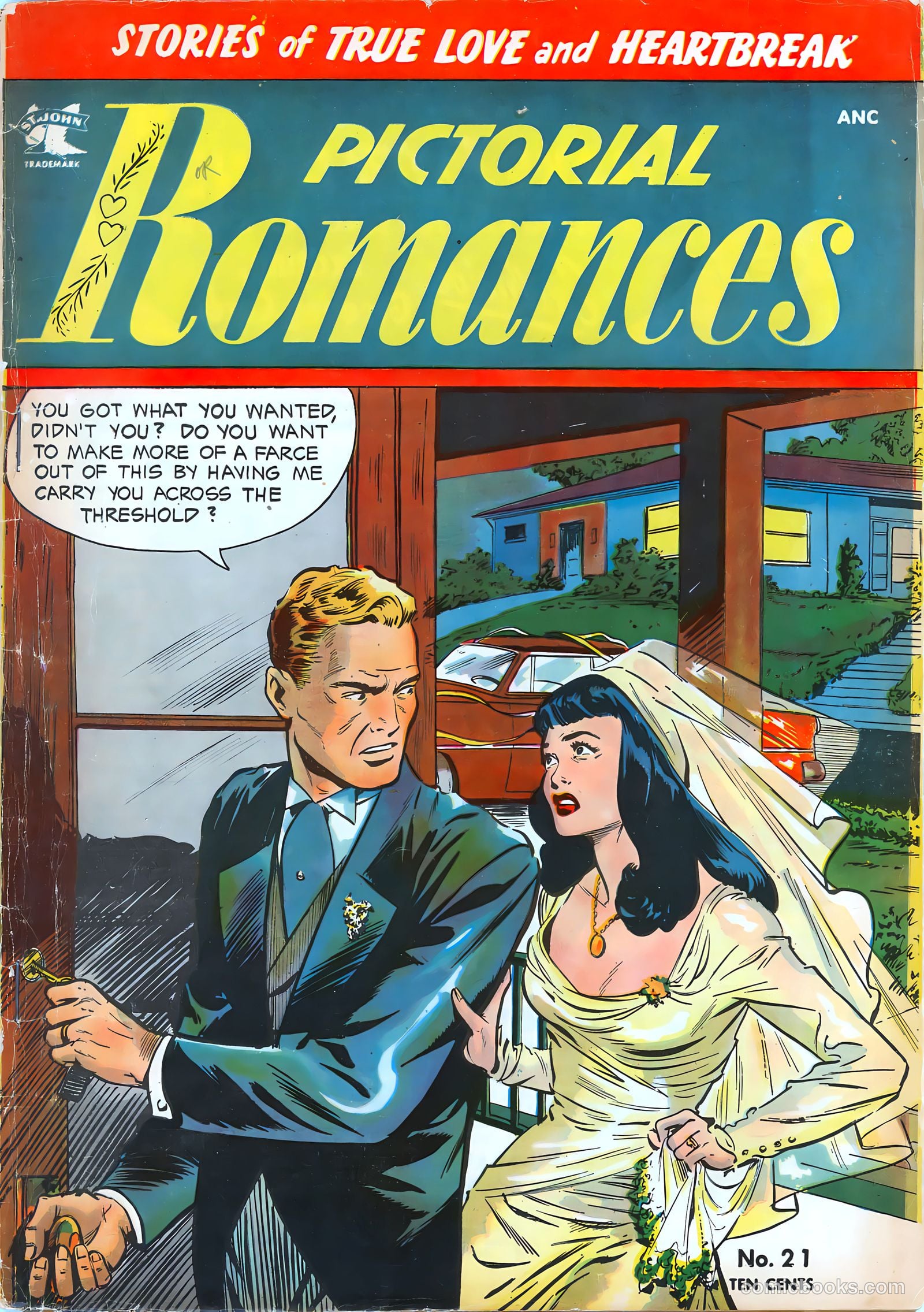 Pictorial Romances #21 — page 1 of 36