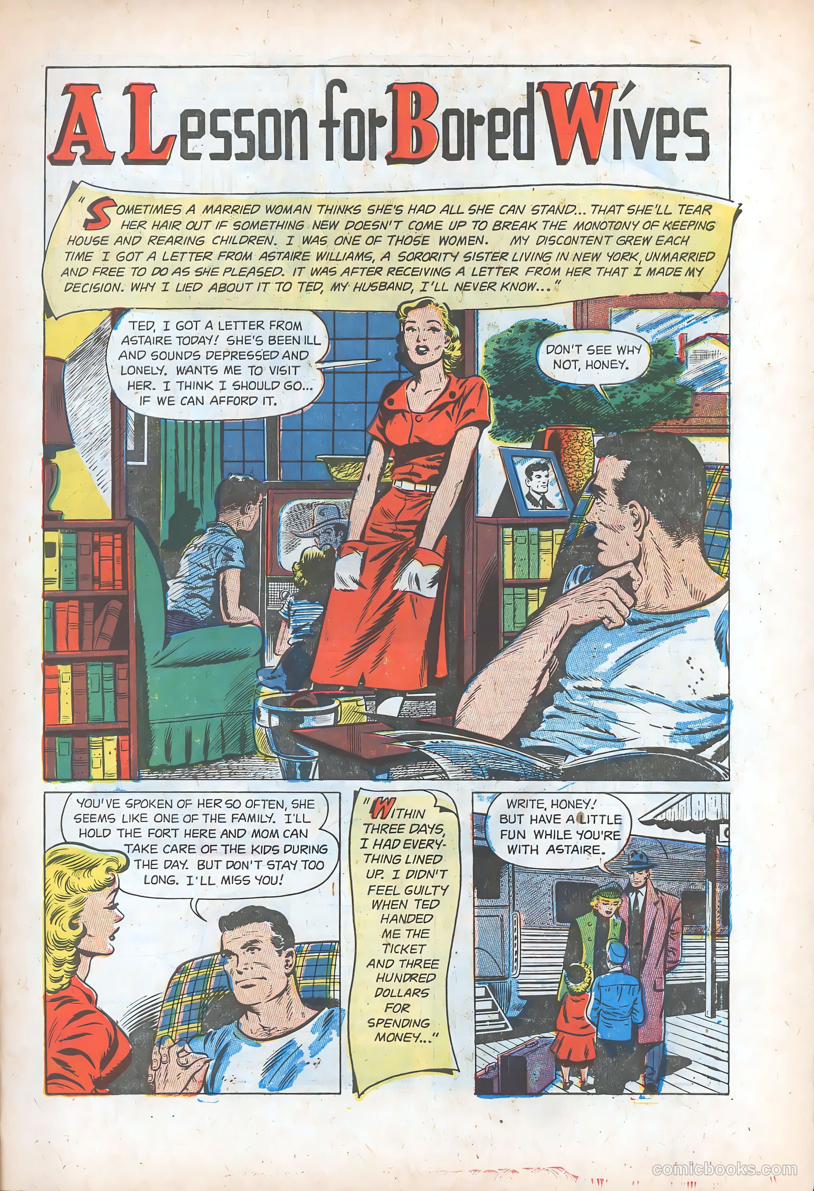 Pictorial Romances #21 — page 3 of 36