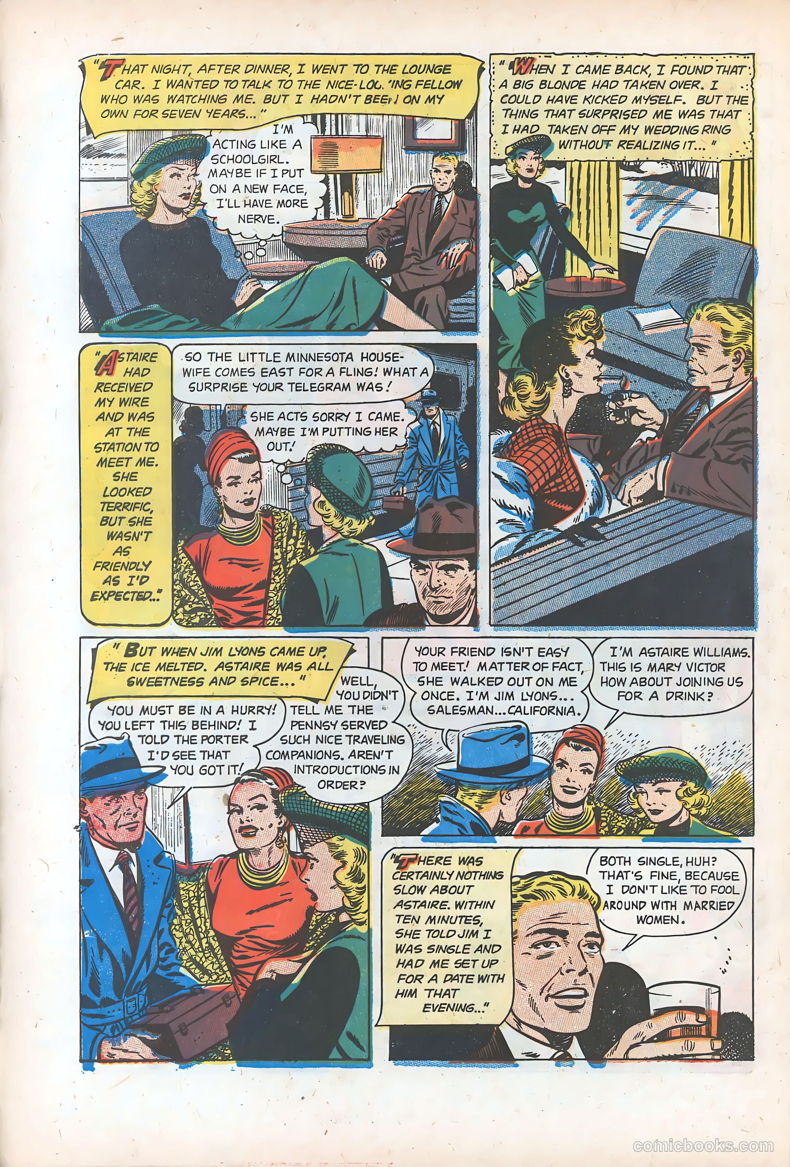 Pictorial Romances #21 — page 4 of 36