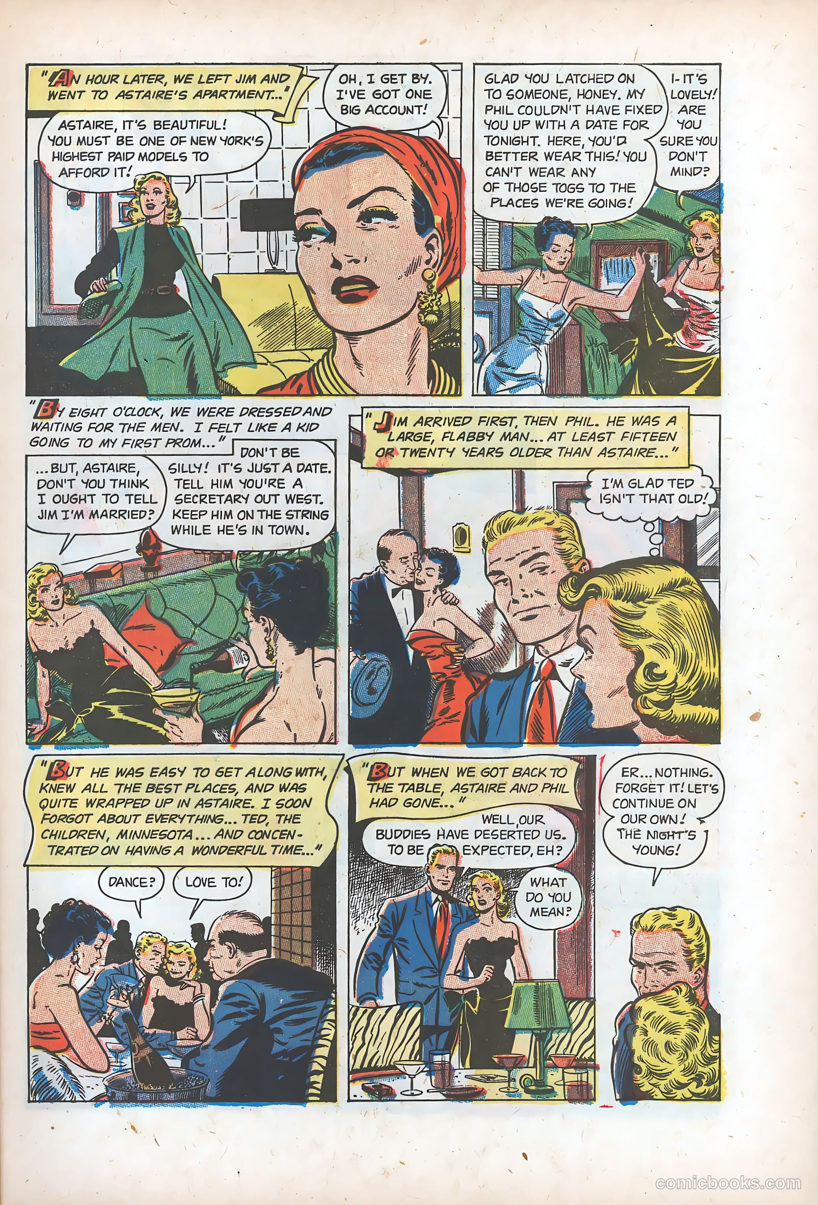 Pictorial Romances #21 — page 5 of 36