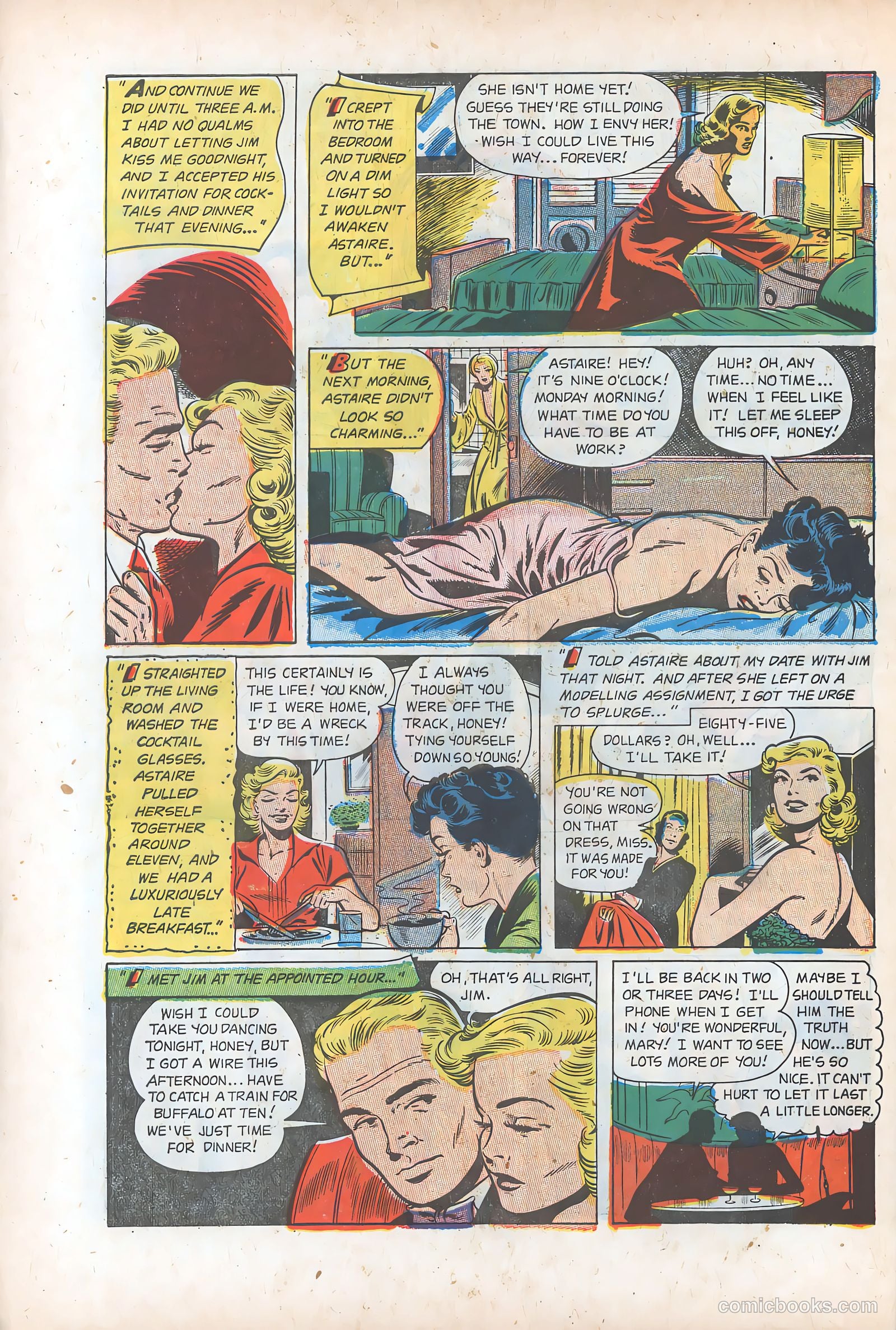 Pictorial Romances #21 — page 6 of 36