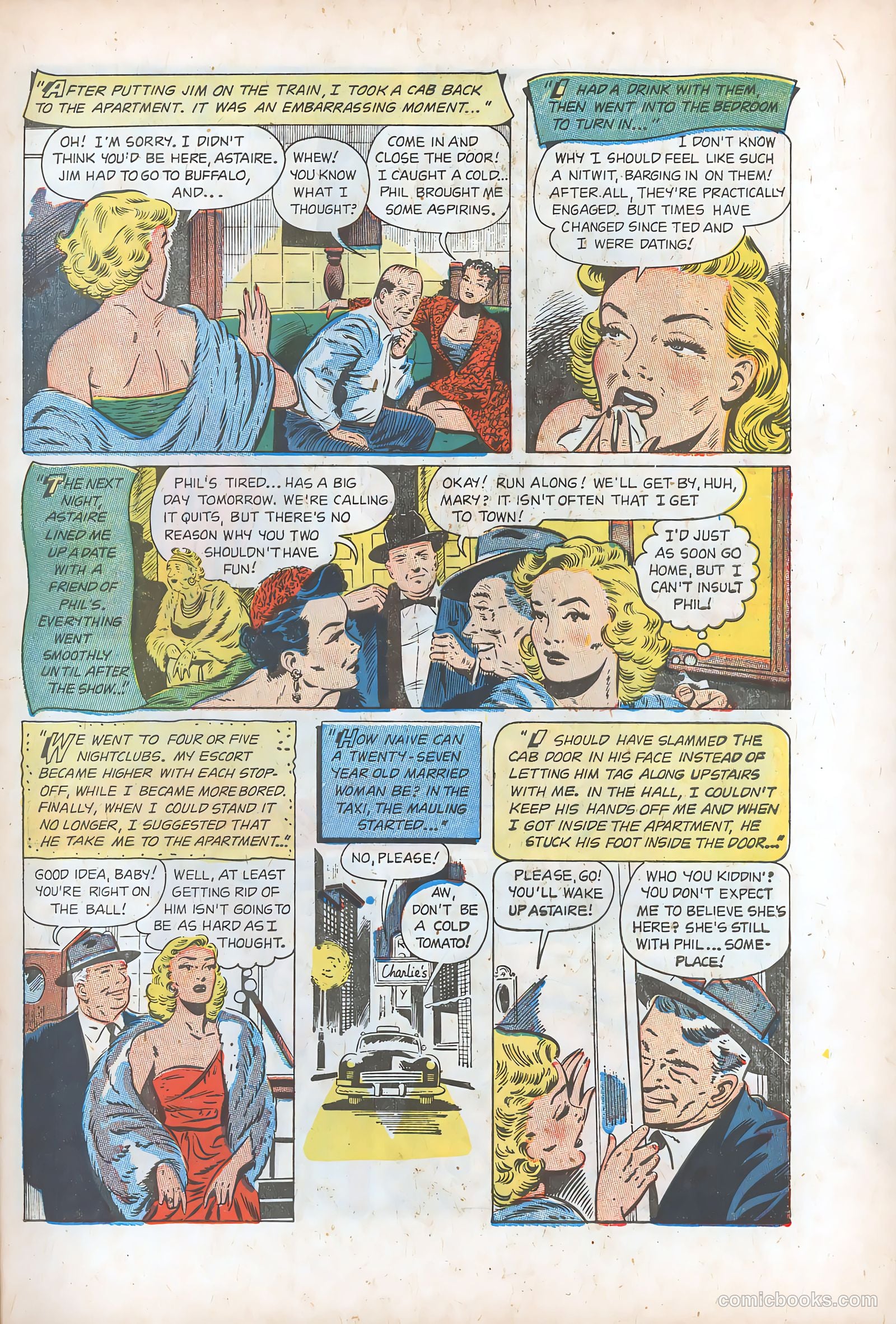 Pictorial Romances #21 — page 7 of 36