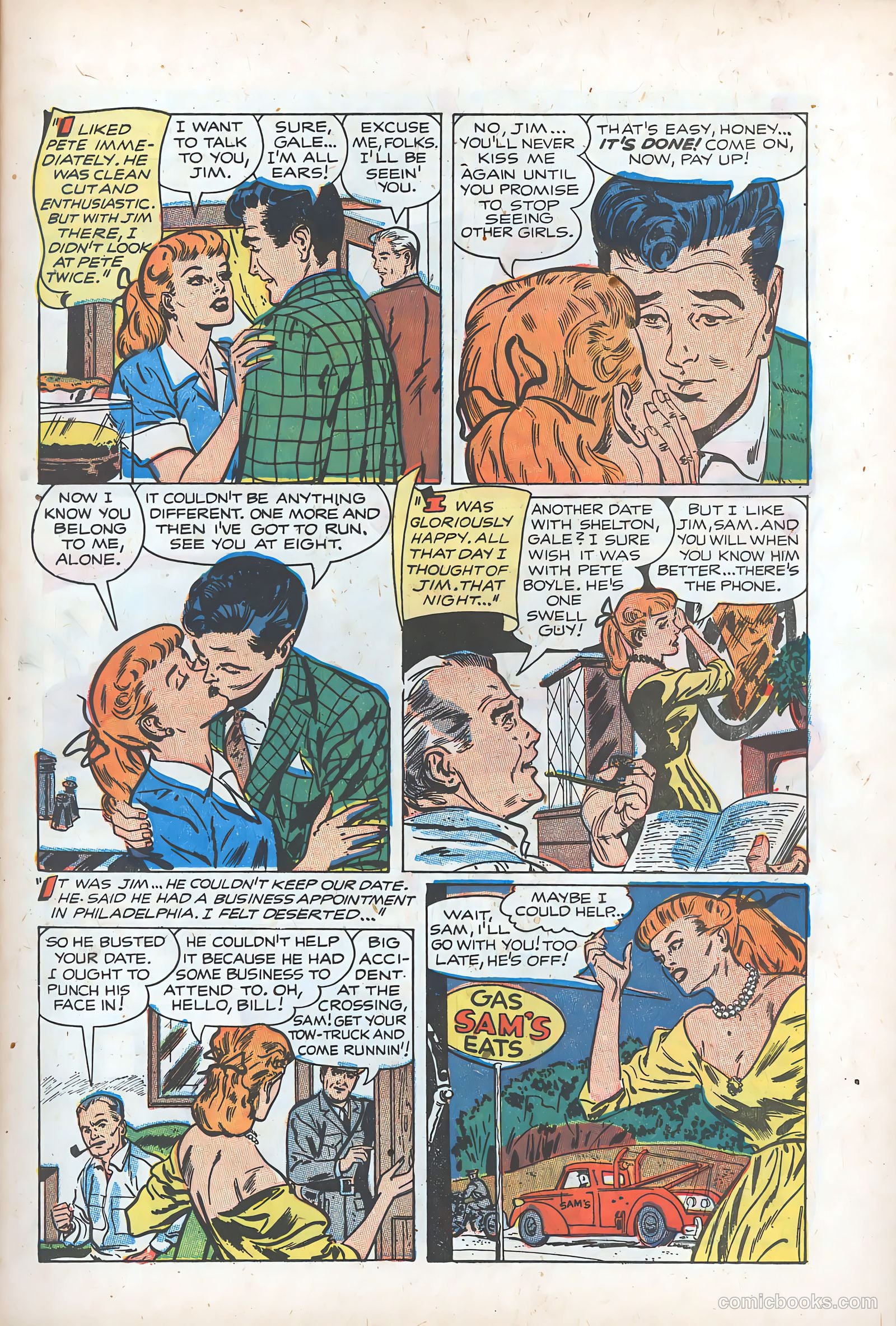 Pictorial Romances #21 — page 13 of 36
