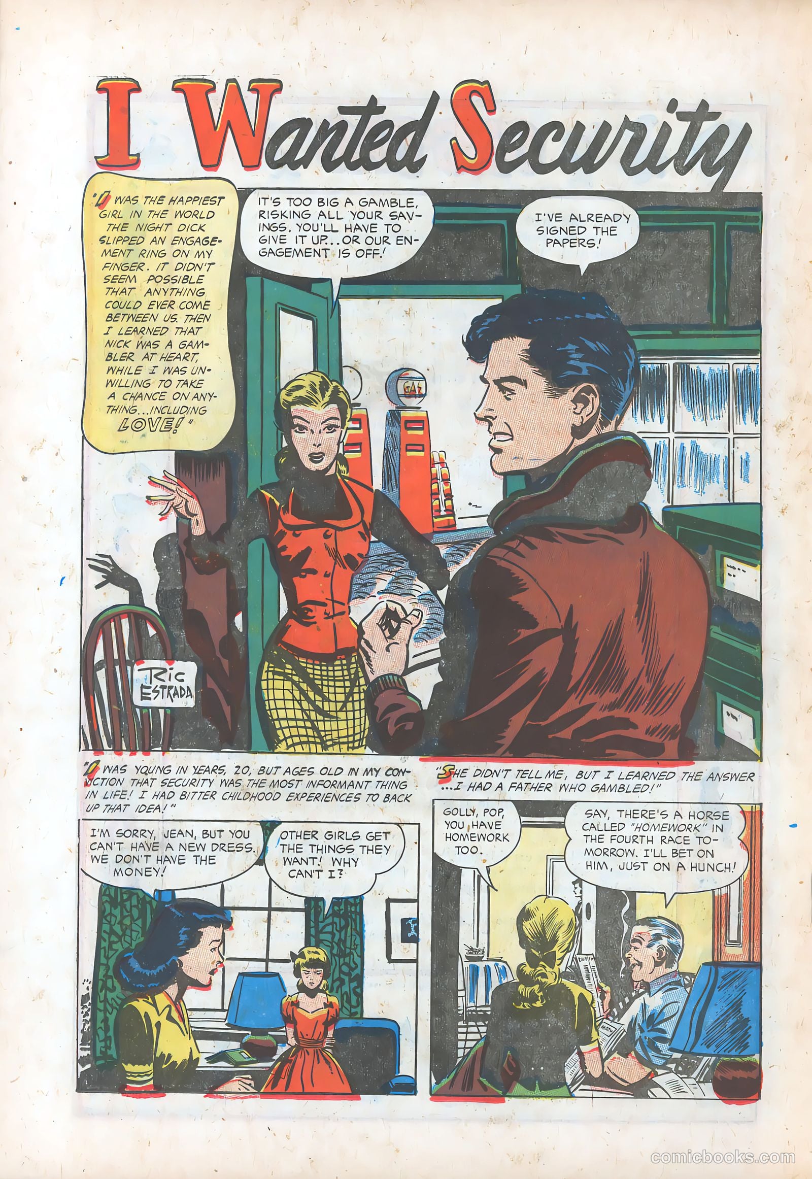 Pictorial Romances #21 — page 18 of 36