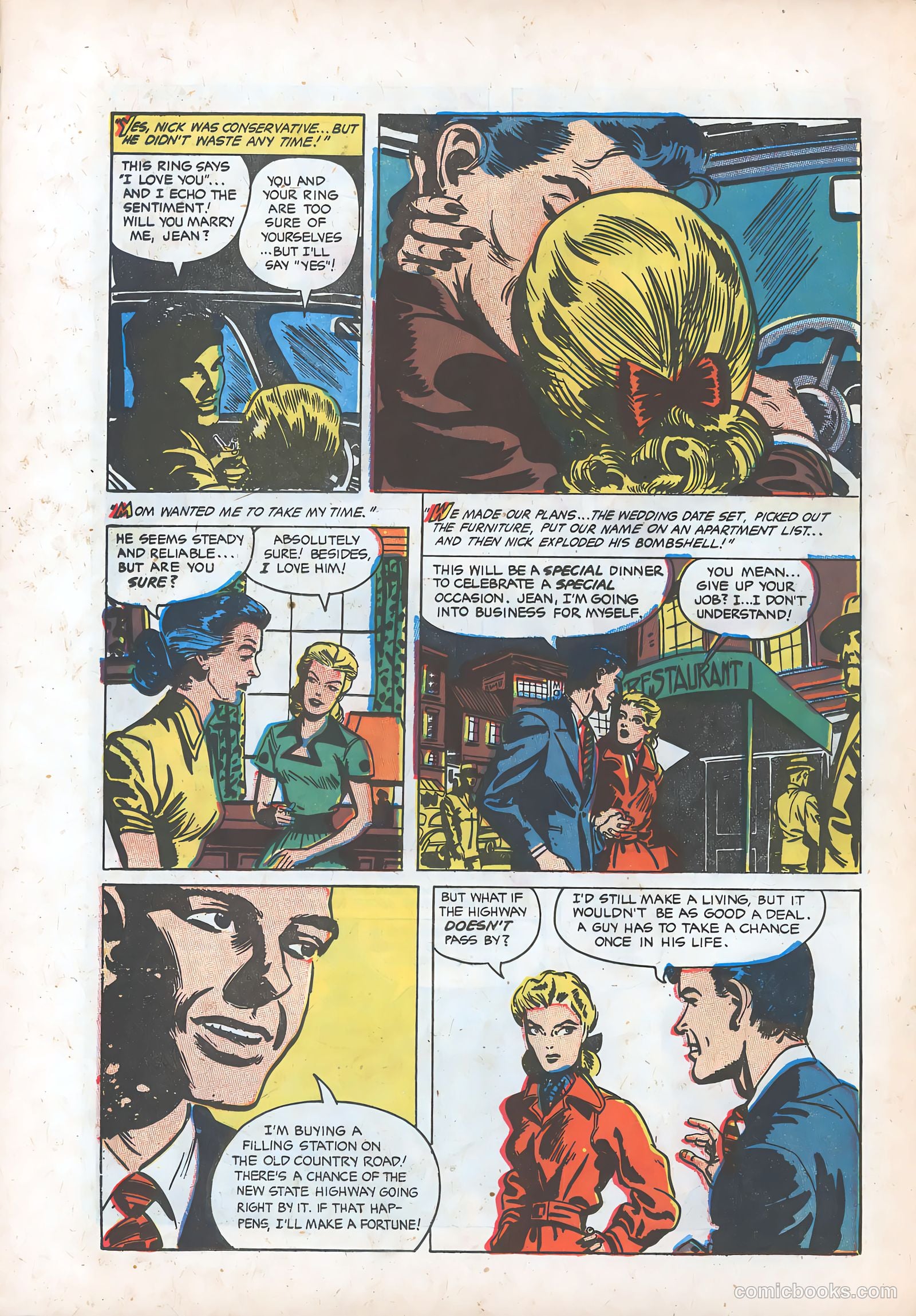 Pictorial Romances #21 — page 20 of 36