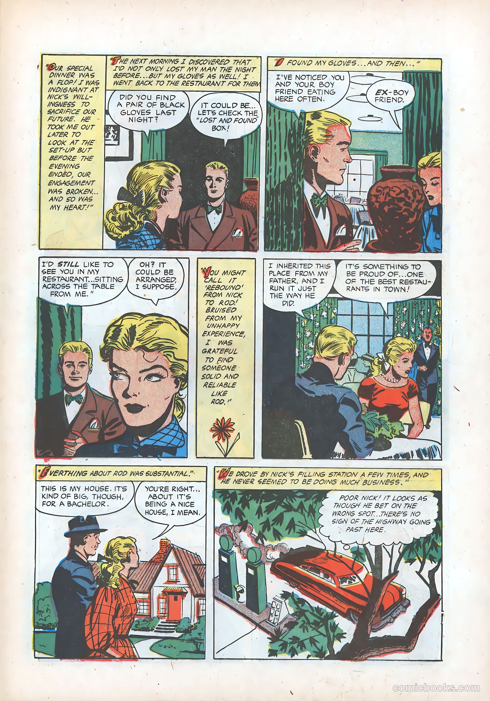 Pictorial Romances #21 — page 21 of 36