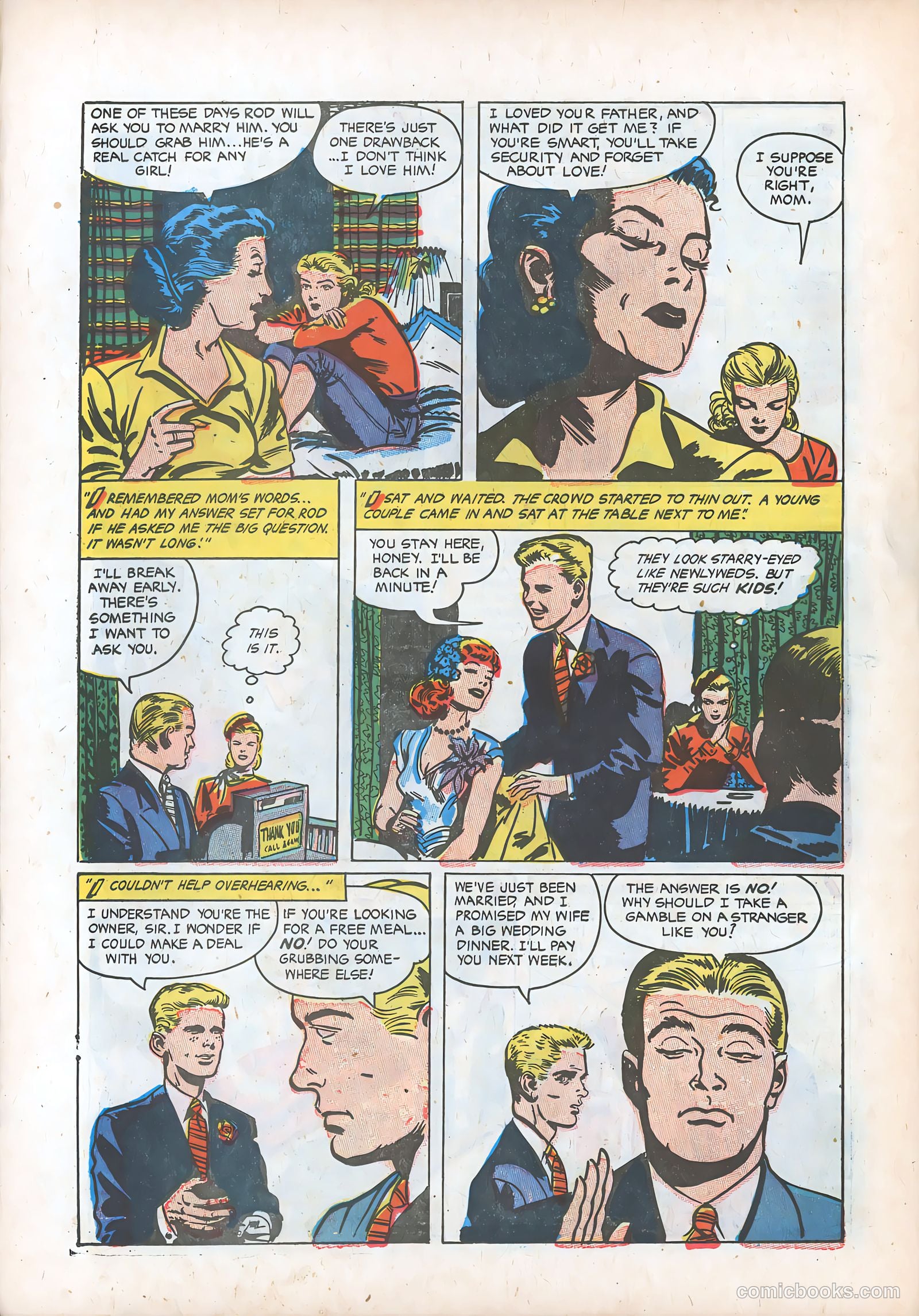 Pictorial Romances #21 — page 22 of 36