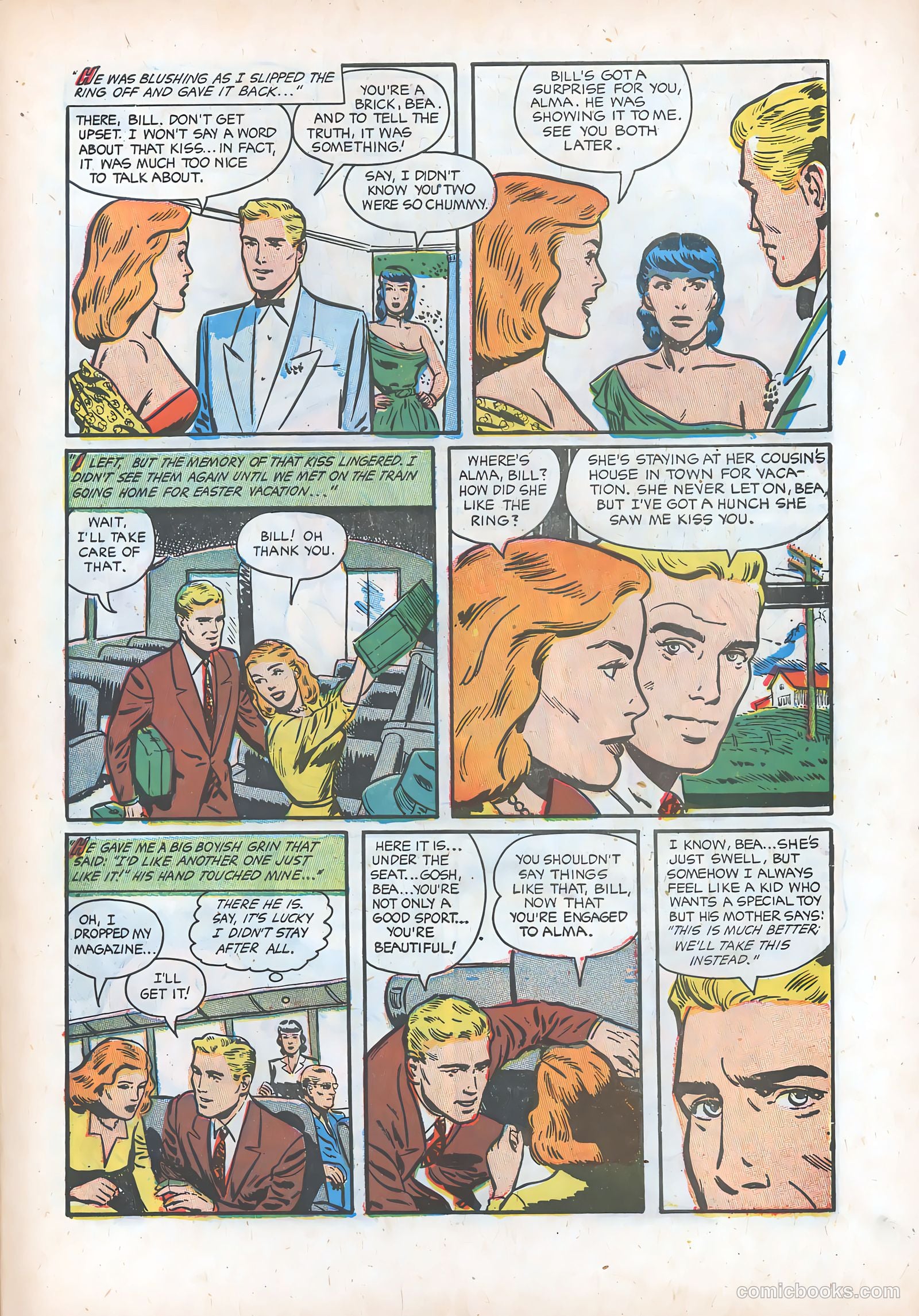 Pictorial Romances #21 — page 31 of 36