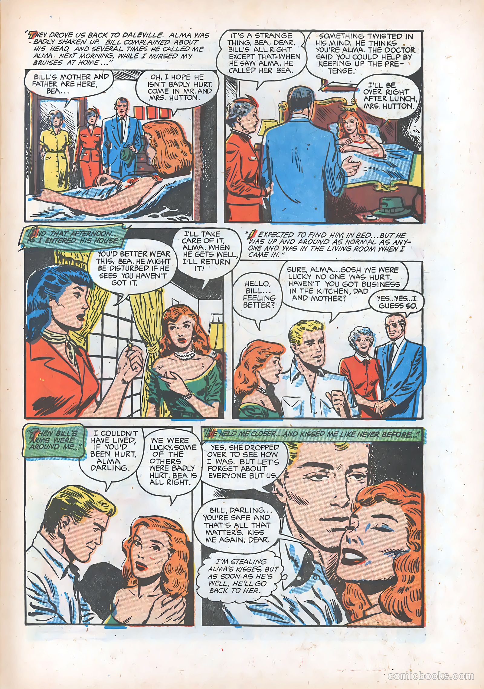 Pictorial Romances #21 — page 33 of 36