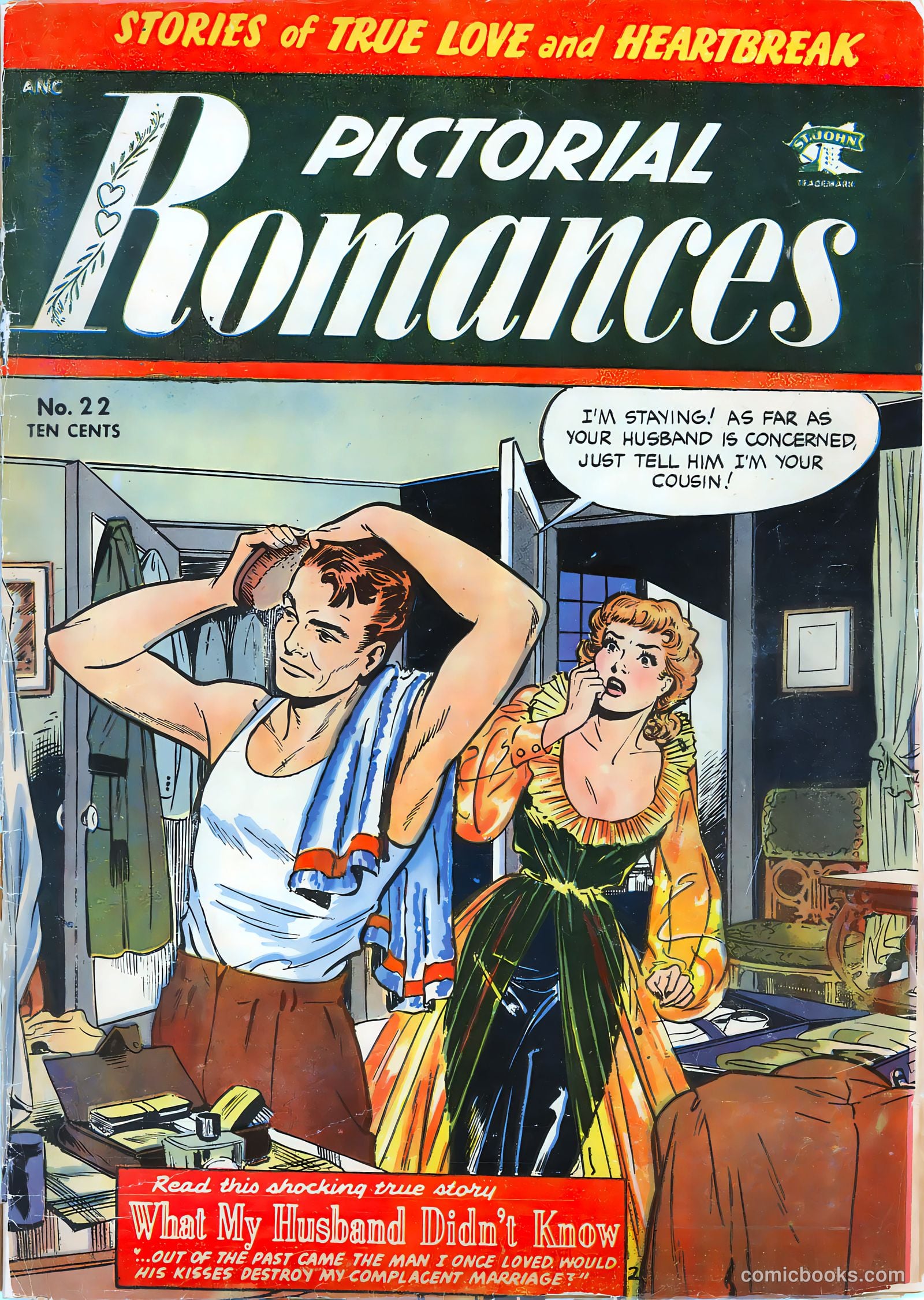 Pictorial Romances #22 — page 1 of 36