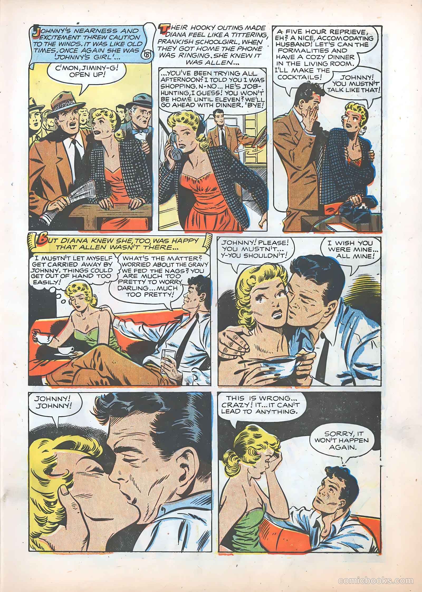 Pictorial Romances #22 — page 5 of 36