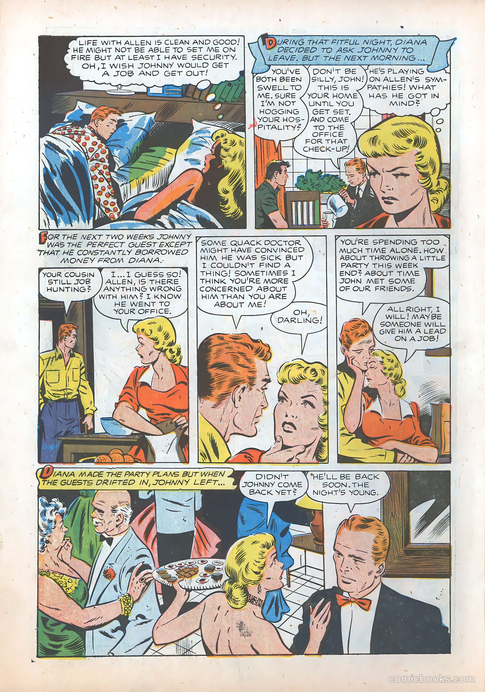 Pictorial Romances #22 — page 6 of 36