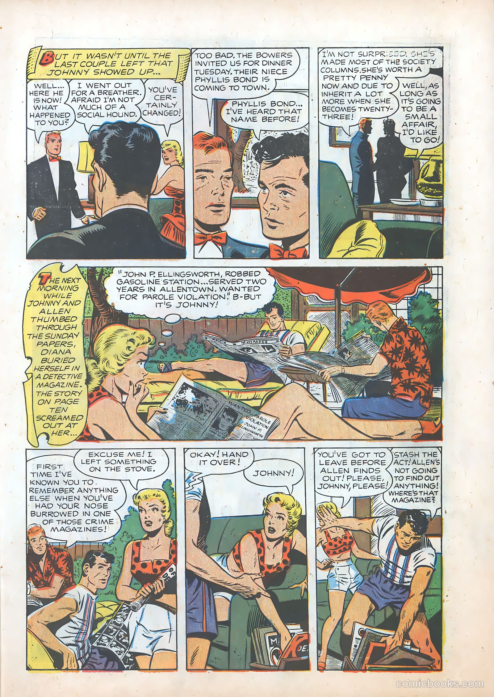 Pictorial Romances #22 — page 7 of 36