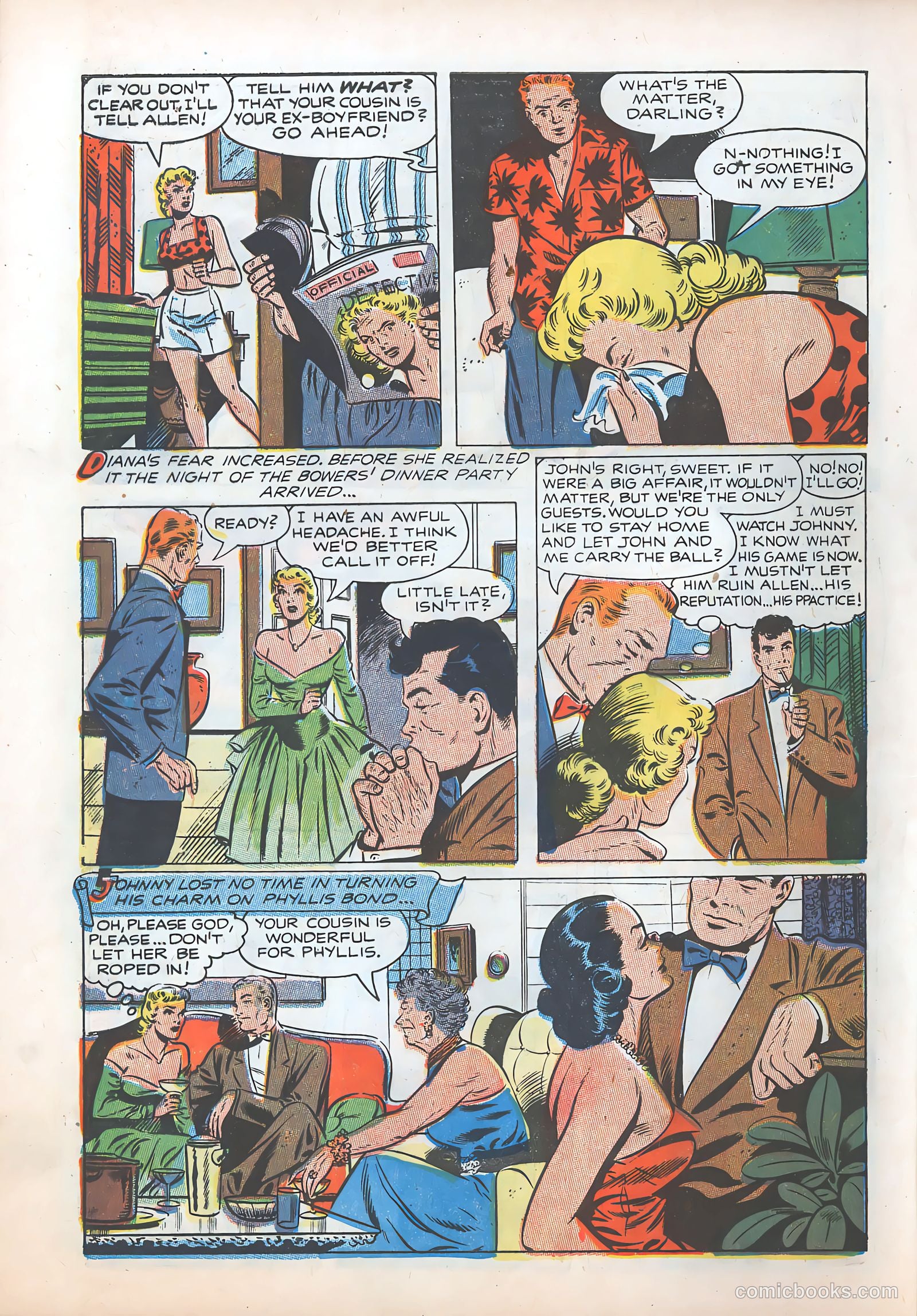 Pictorial Romances #22 — page 8 of 36