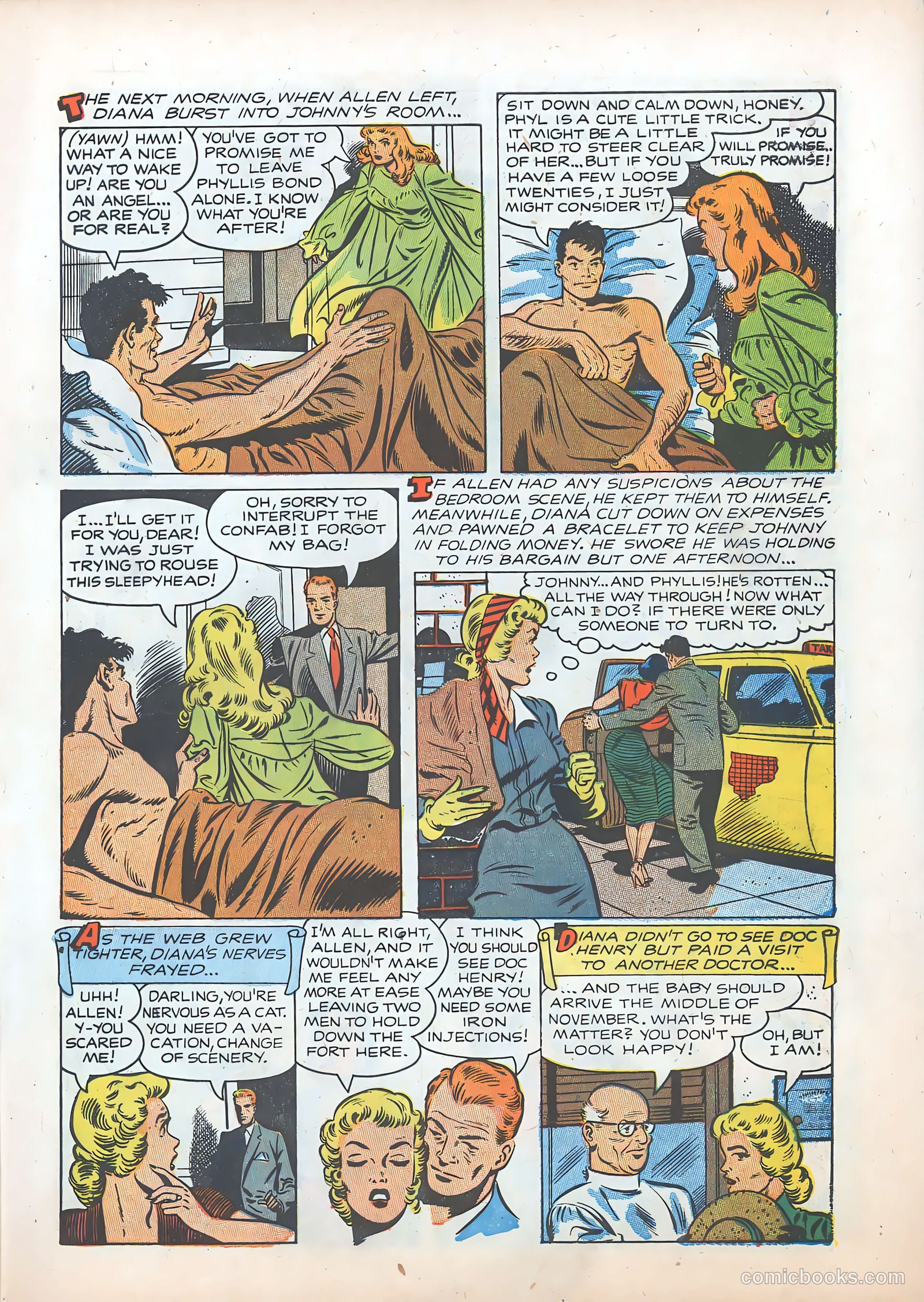 Pictorial Romances #22 — page 9 of 36
