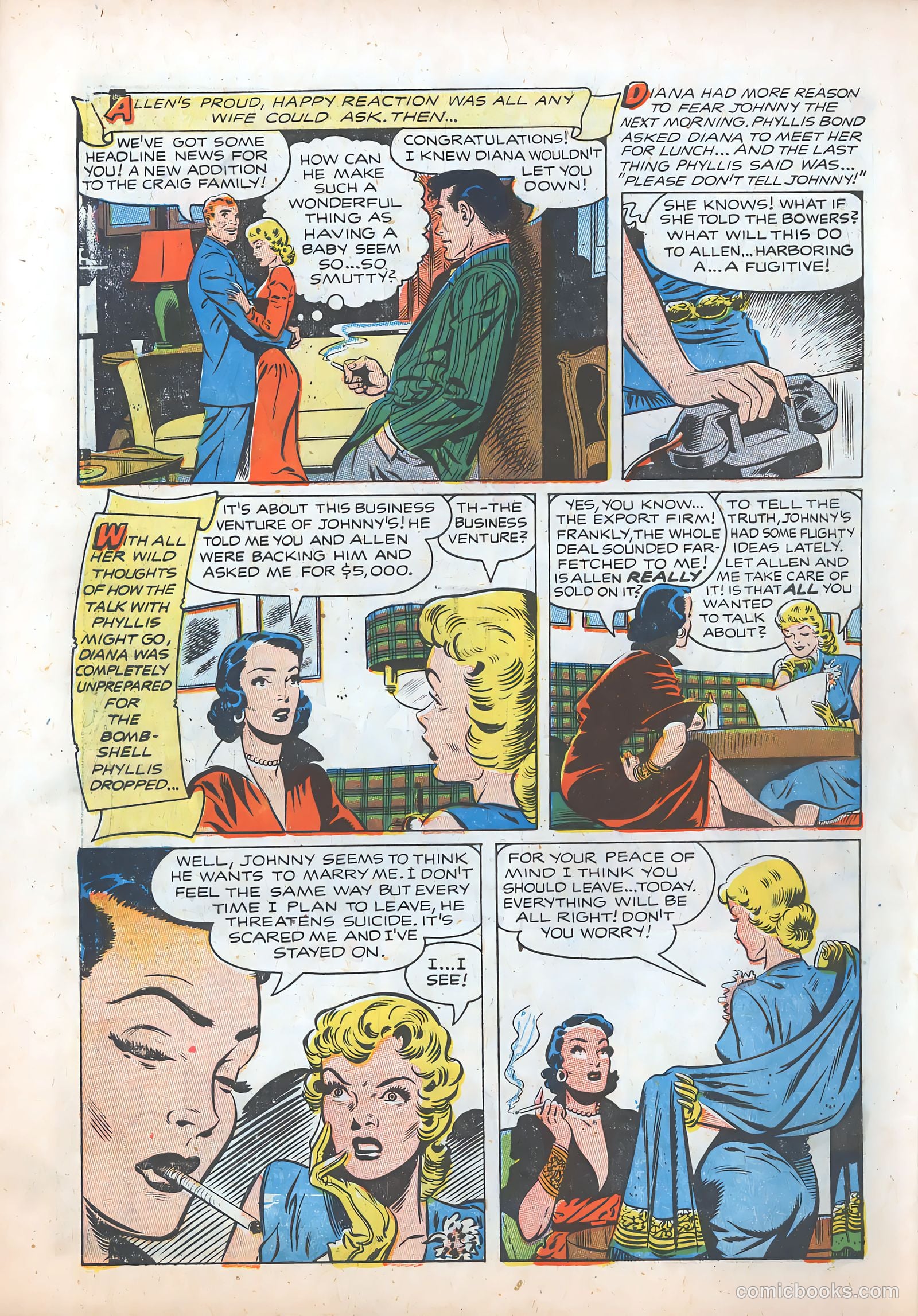 Pictorial Romances #22 — page 10 of 36